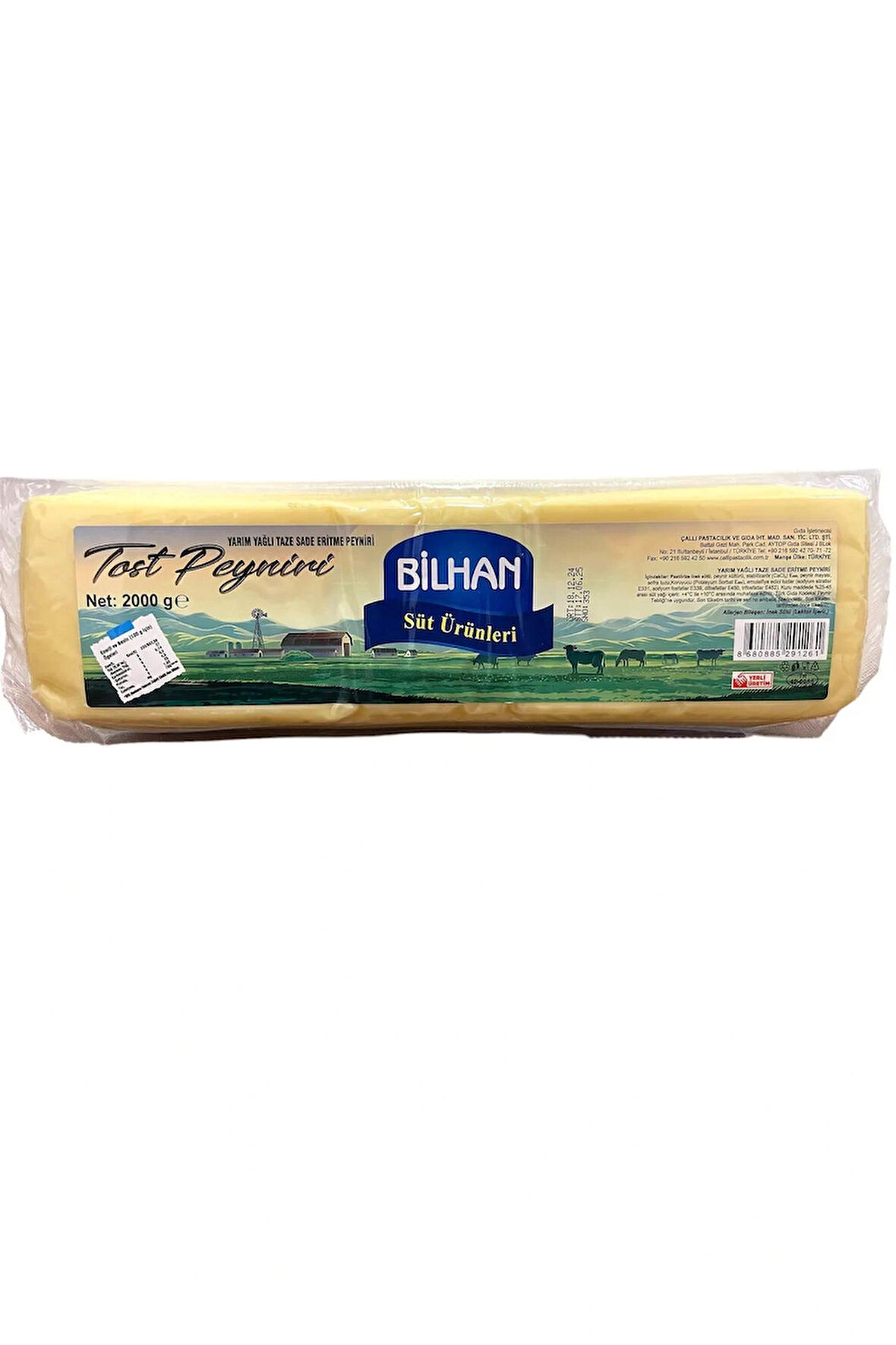 KAŞAR PEYNİRİ 2 KG.
