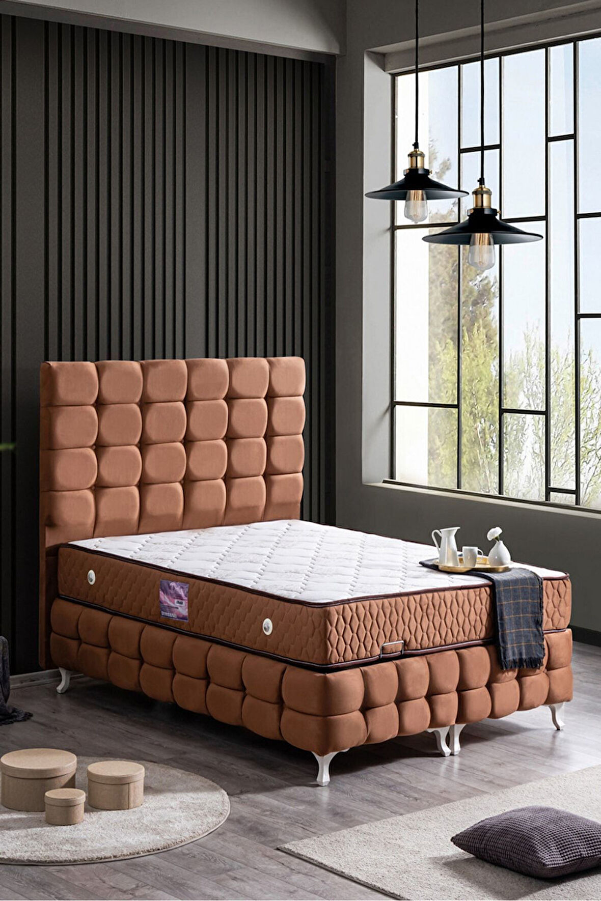 Duke Lux Ikili Set, Çift Kişilik Baza Başlık Seti