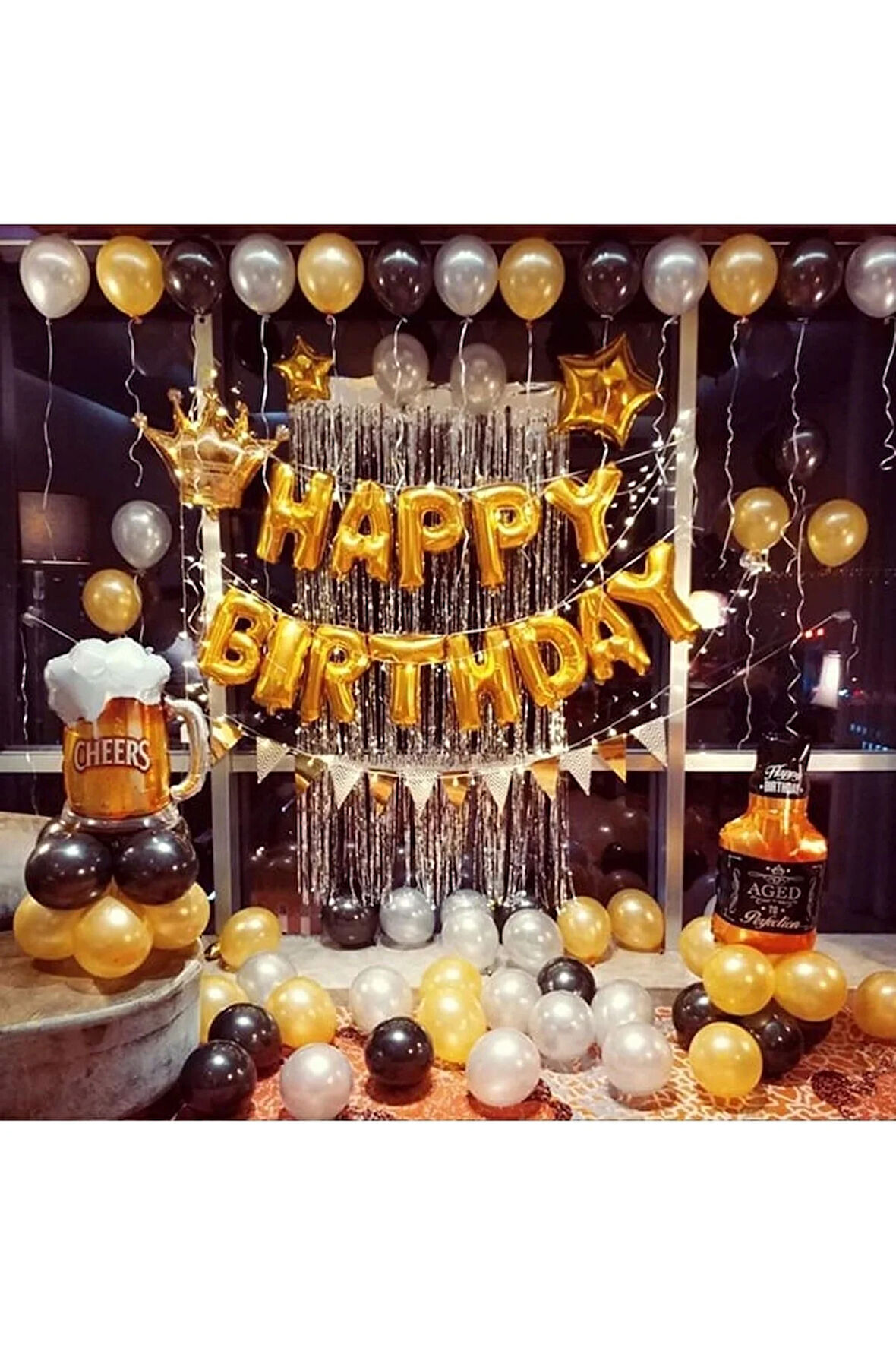 Çıtıpıtıstore Kral Taçlı Lüks Doğum Günü Seti