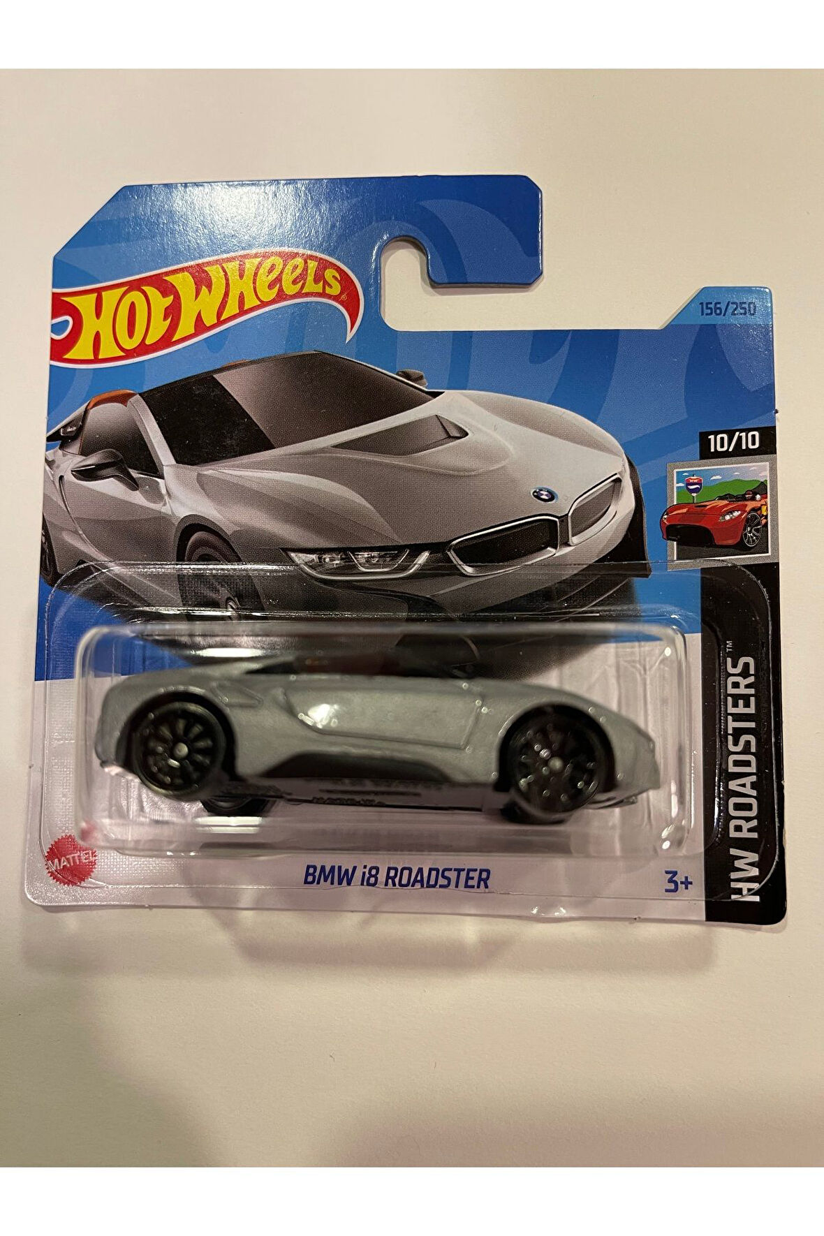 Hot Wheelss 2023 - Bmv İ8 Roadster Hw RoadSters 10/10 156/250 Gri Mini Oyuncak Araba