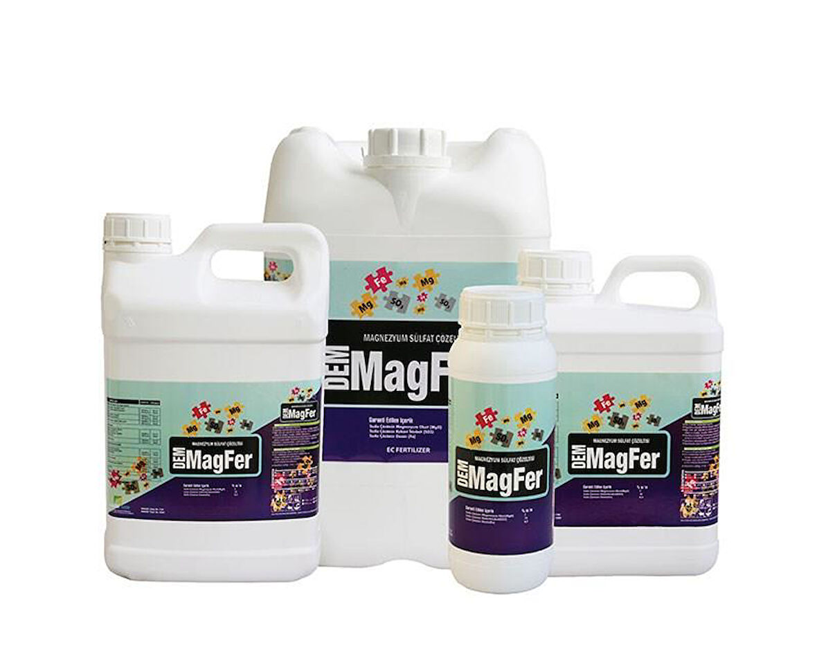 Sararmaya Kesin Çözüm Magnezyum+Demir Dem MagFer  (5 Litre) Sıvı