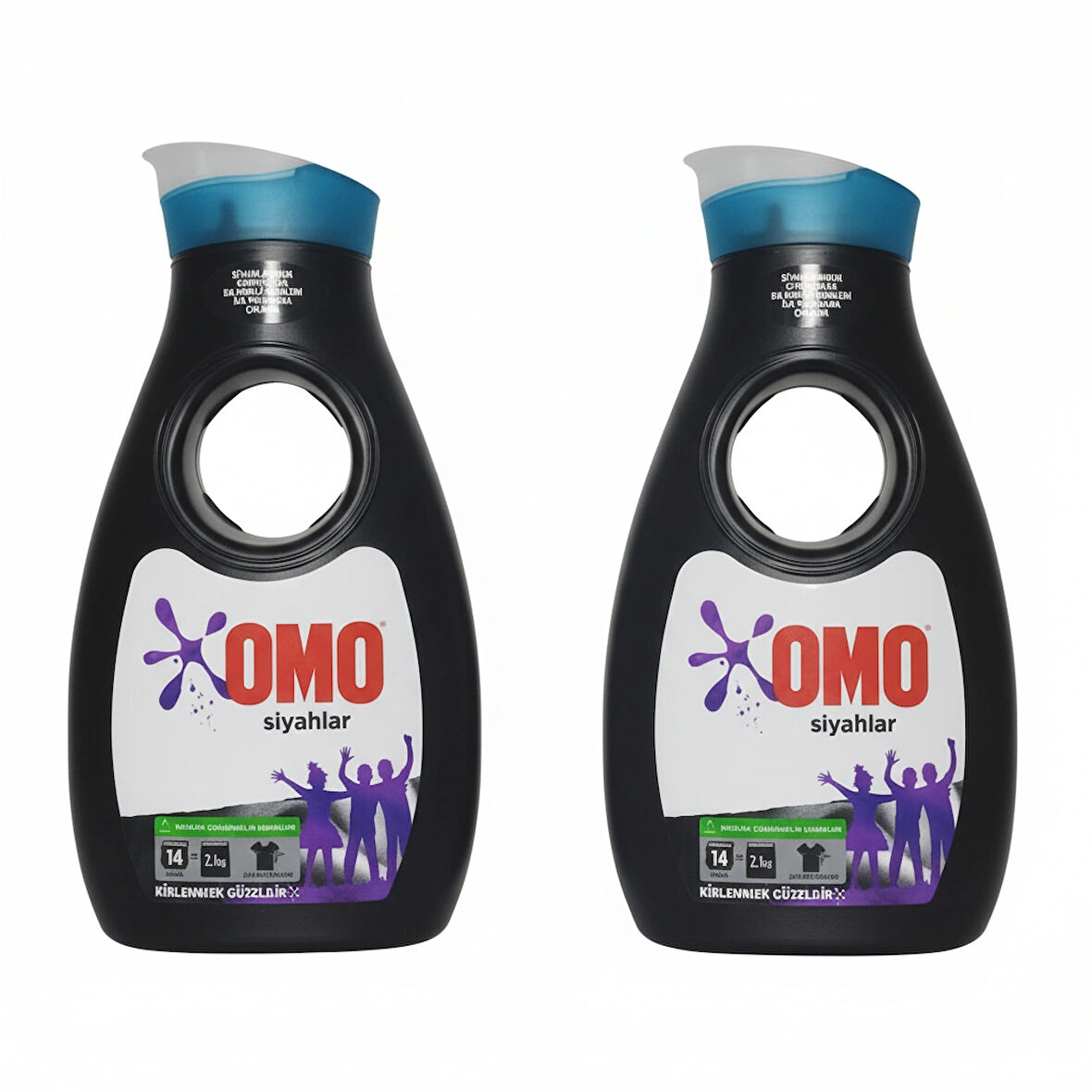 OM-O SİYAHLAR İÇİN SIVI DETERJAN 2 Lİ 910+910 1820ML
