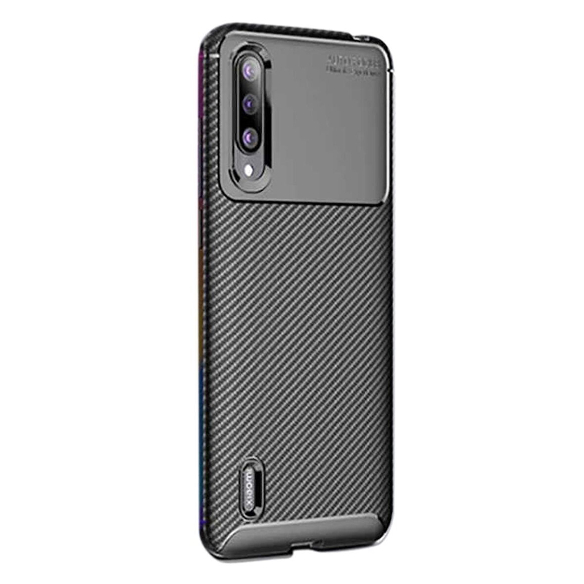 Gpack Xiaomi Mi 9 Lite Kılıf Negro Karbon Dizayn Silikon