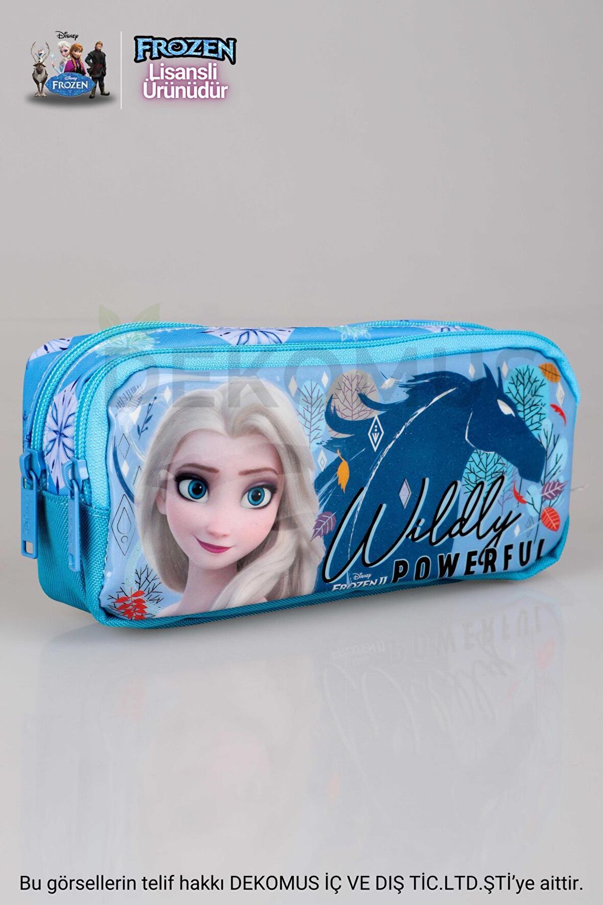 YENİ SEZON LİSANSLI ELSA FROZEN KALEM ÇANTASI HAWK WIDELY