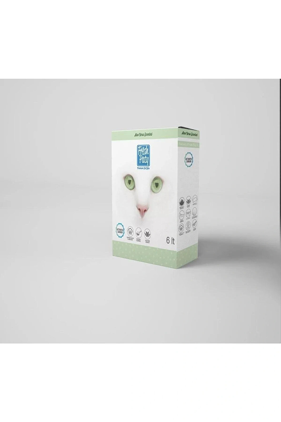 Fresh Paty Aloe Veralı Kokulu Aktif Carbonlu Kedi Kumu 6 Lt X 2 Adet