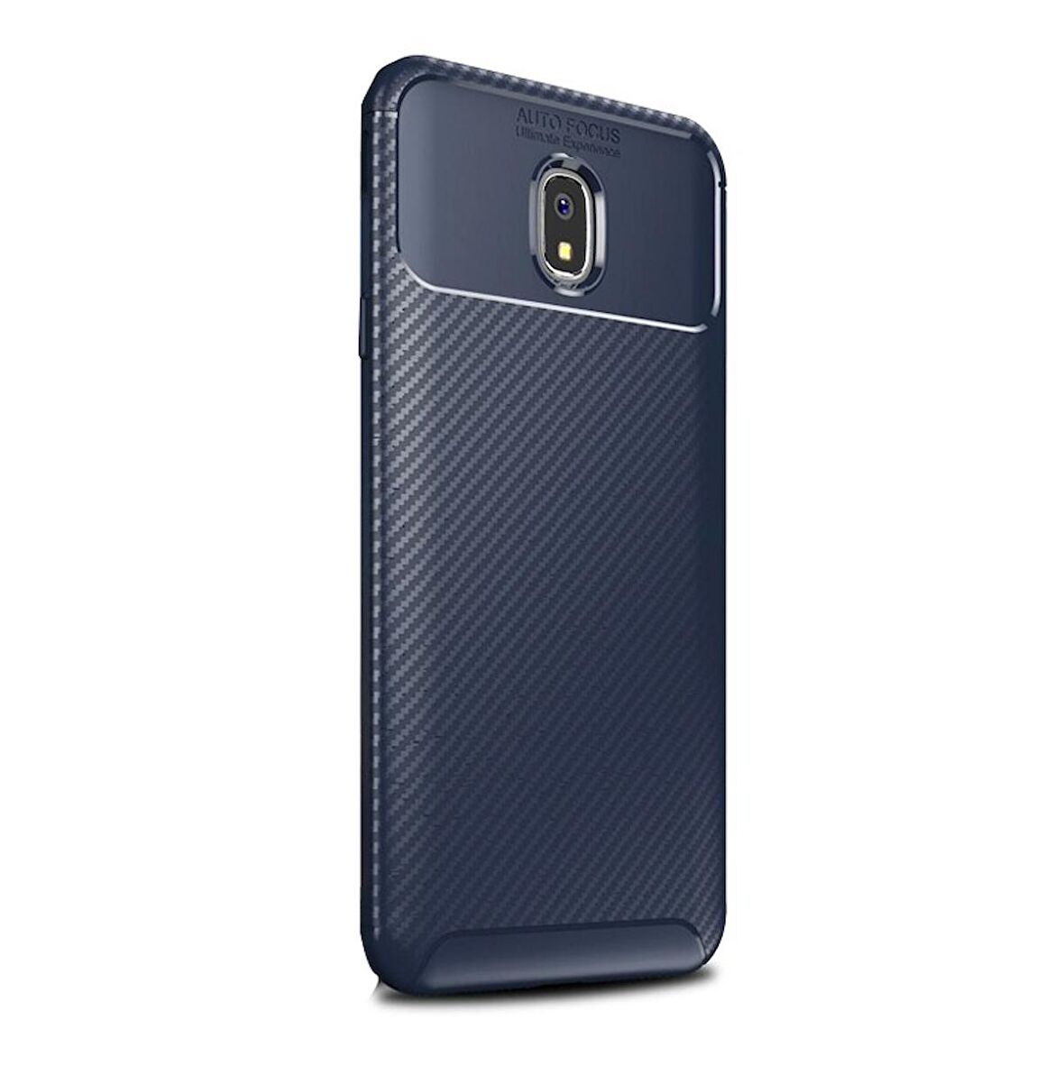 Gpack Xiaomi Redmi 8A Kılıf Negro Karbon Dizayn SilikonNano Glass