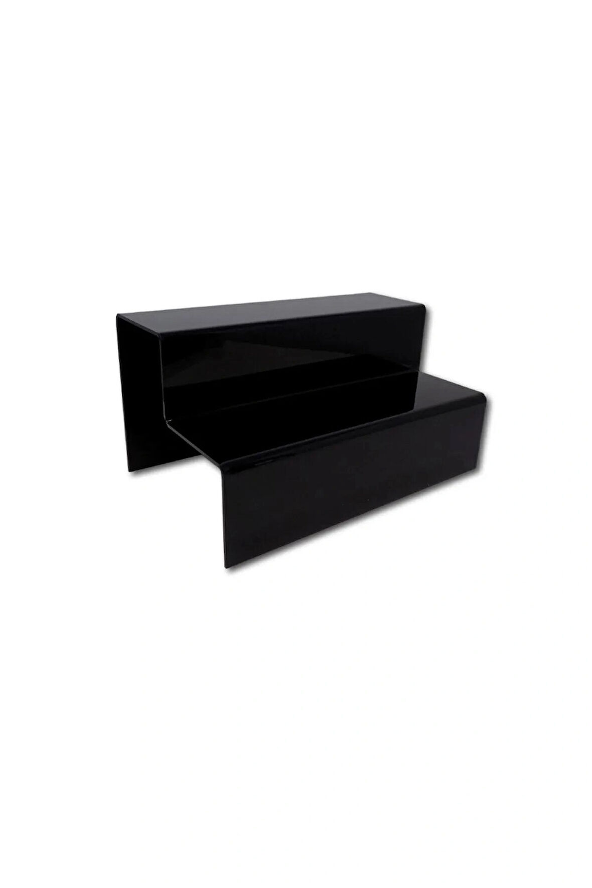 2 Katlı Merdiven Stand (Siyah)