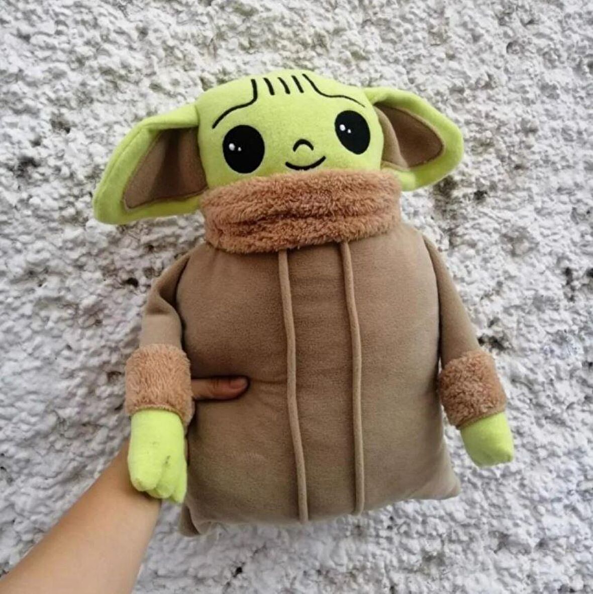 45 Cm Bebek Yoda Peluş Yastık - Baby Yoda Peluş - Star Wars Peluş