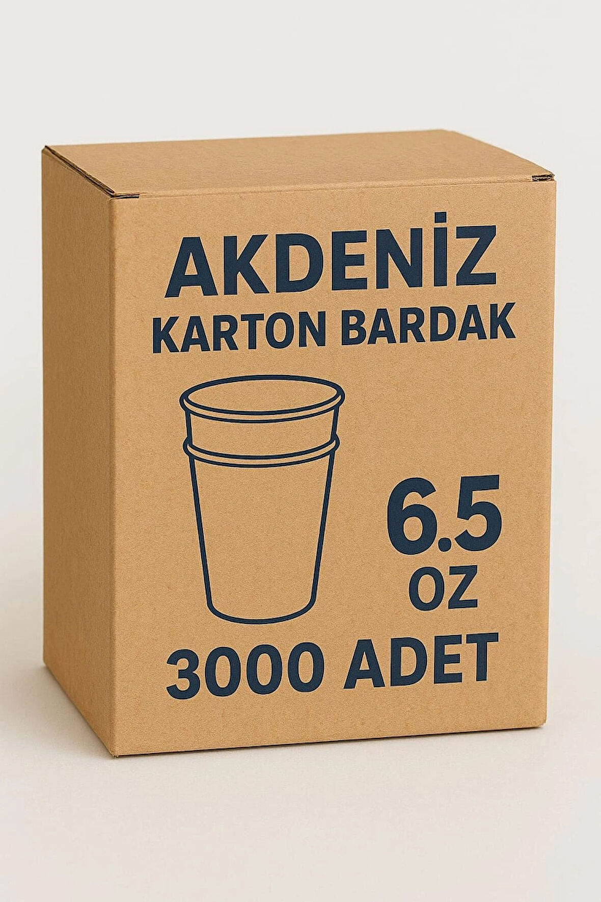 KARTON BARDAK 6.5 OZ 3000 ADET
