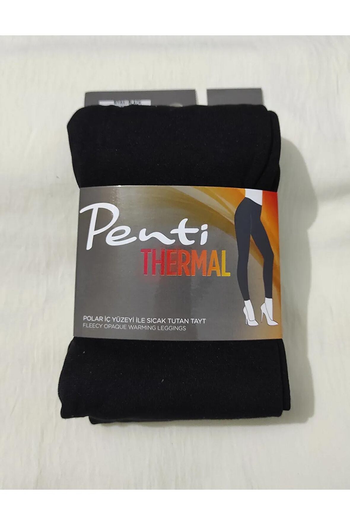 PENTİ SİYAH TAYT 2'Lİ ( KADIN TERMAL TAYT )