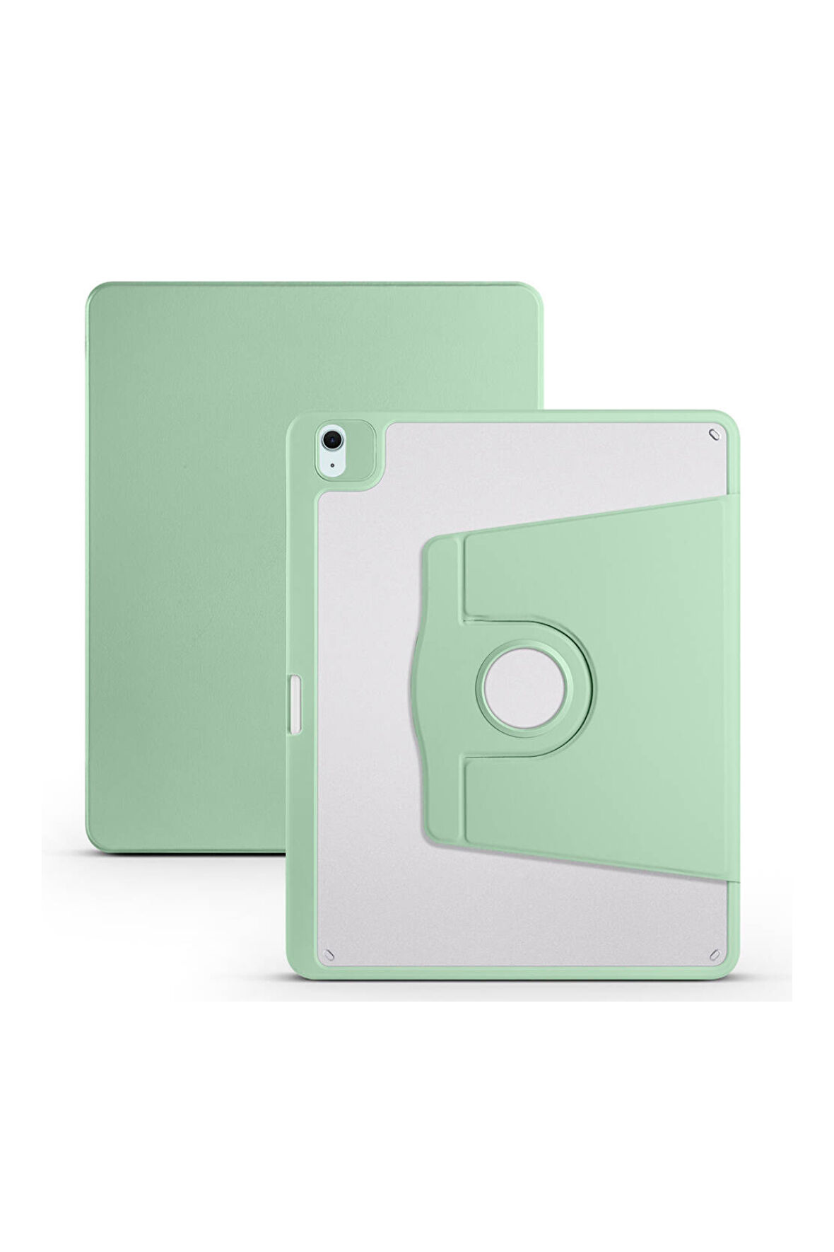 iPad PRO 13 2024 360 Derece Dönebilen Yatay Dikey Stand Özellikli Pino iPad Tablet Case A2925 A2926 