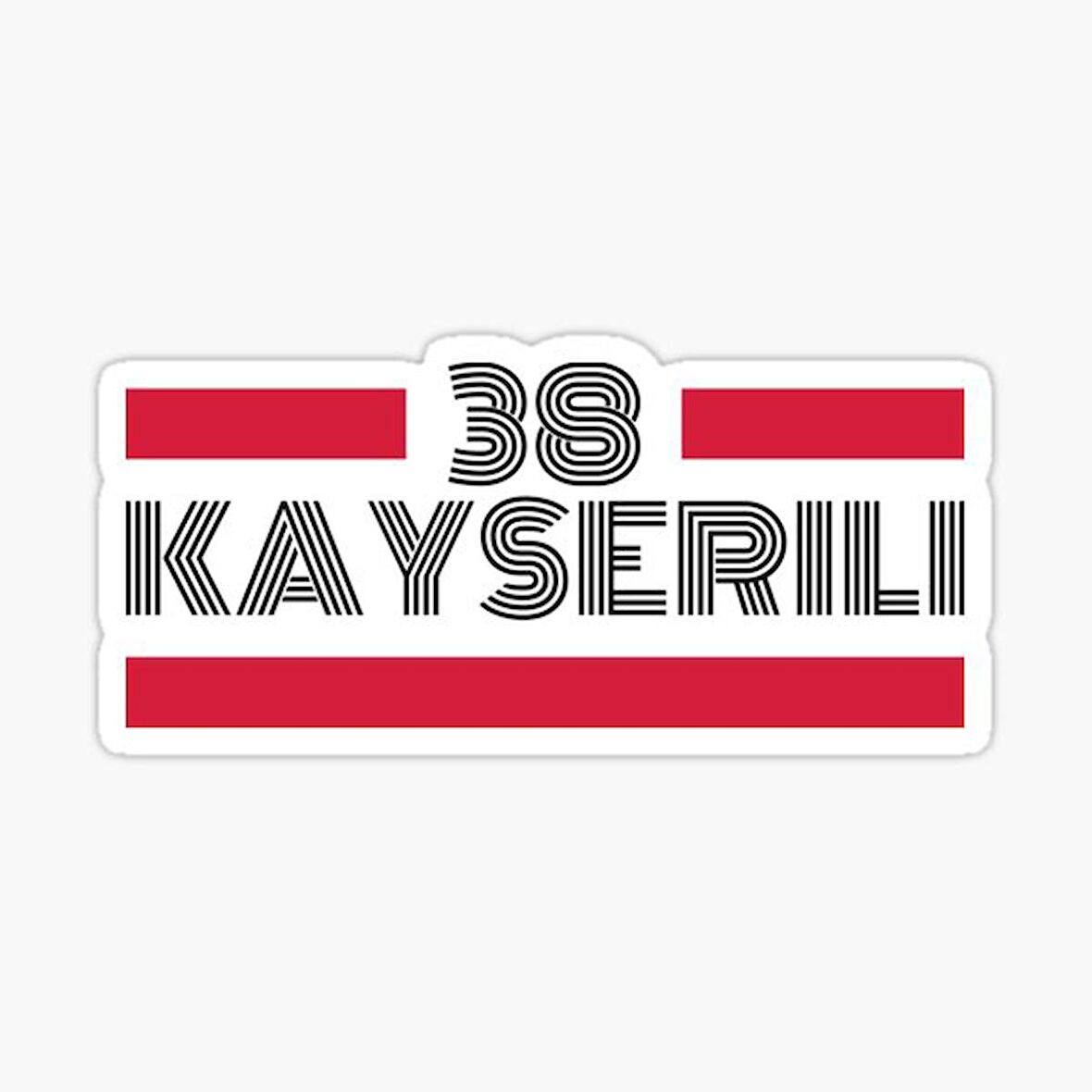 38 Kayseri Plaka Araba Sticker Yapıştırması