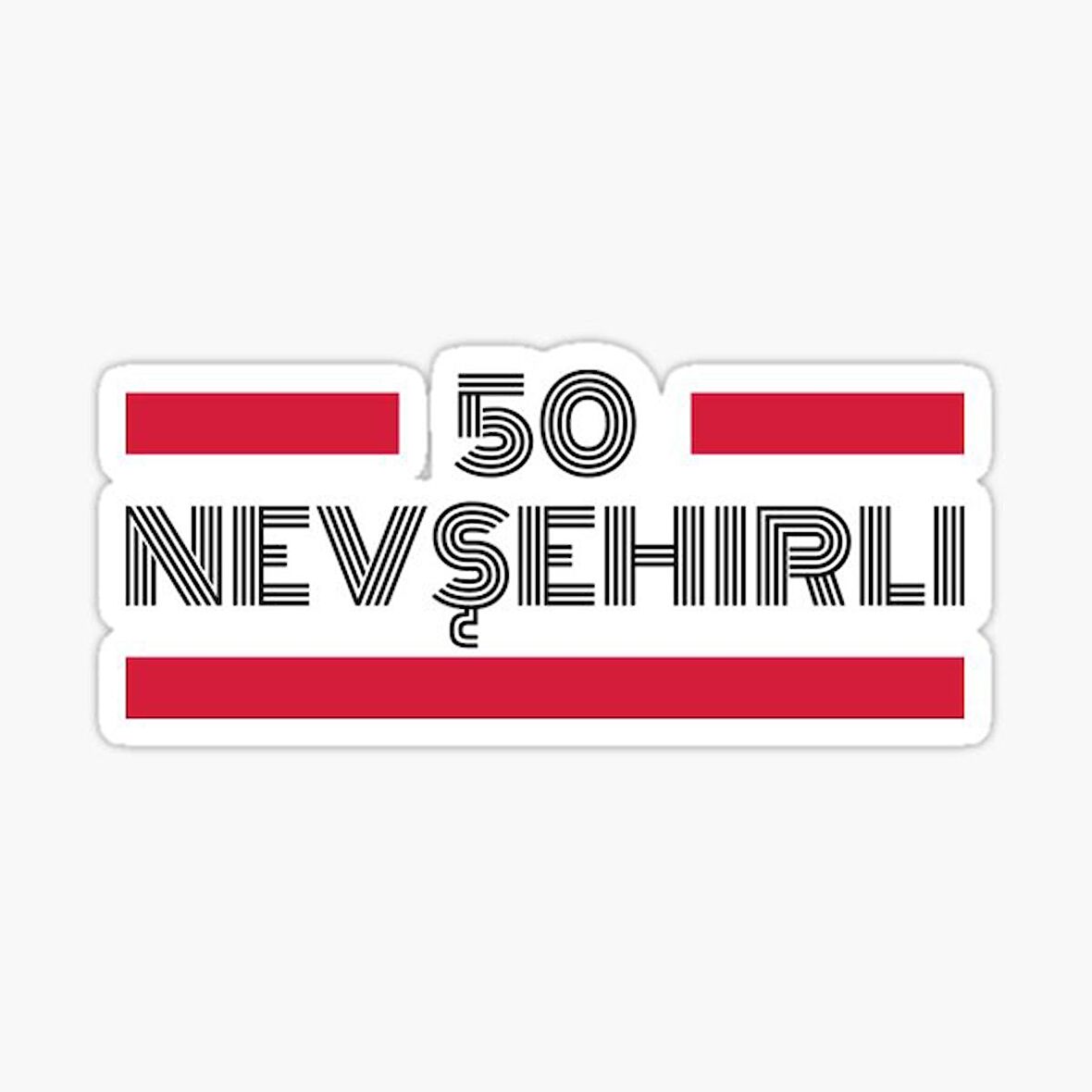 50 Nevşehirli Plaka Araba Sticker Yapıştırması