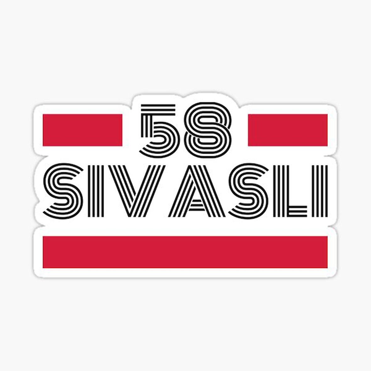 58 Sivaslı Plaka Araba Sticker Yapıştırması