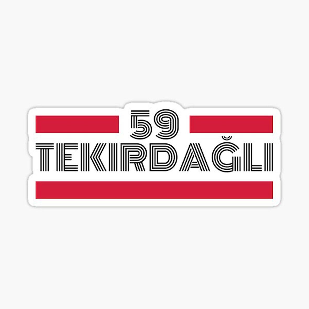 59 Tekirdağlı Plaka Araba Sticker Yapıştırması