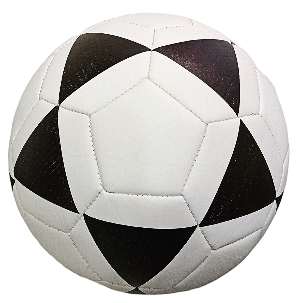 Avessa 3 Astar Futbol Topu No.5 Beyaz Siyah Desenli