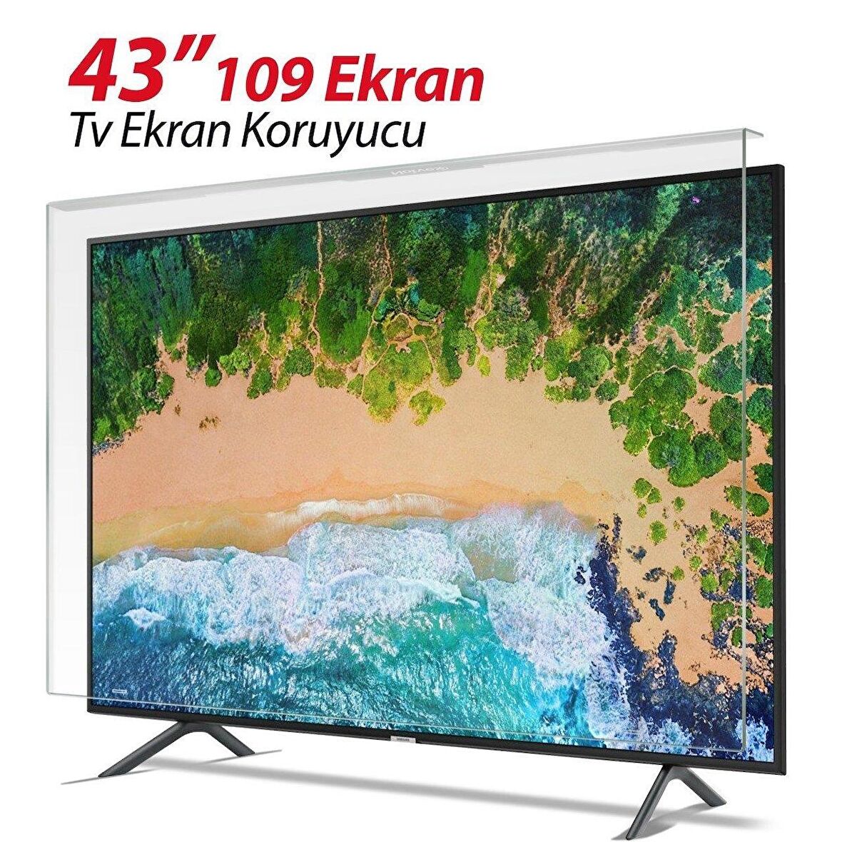 Notvex 43'' inç 109 Ekran Uyumlu TV Ekran Koruyucu