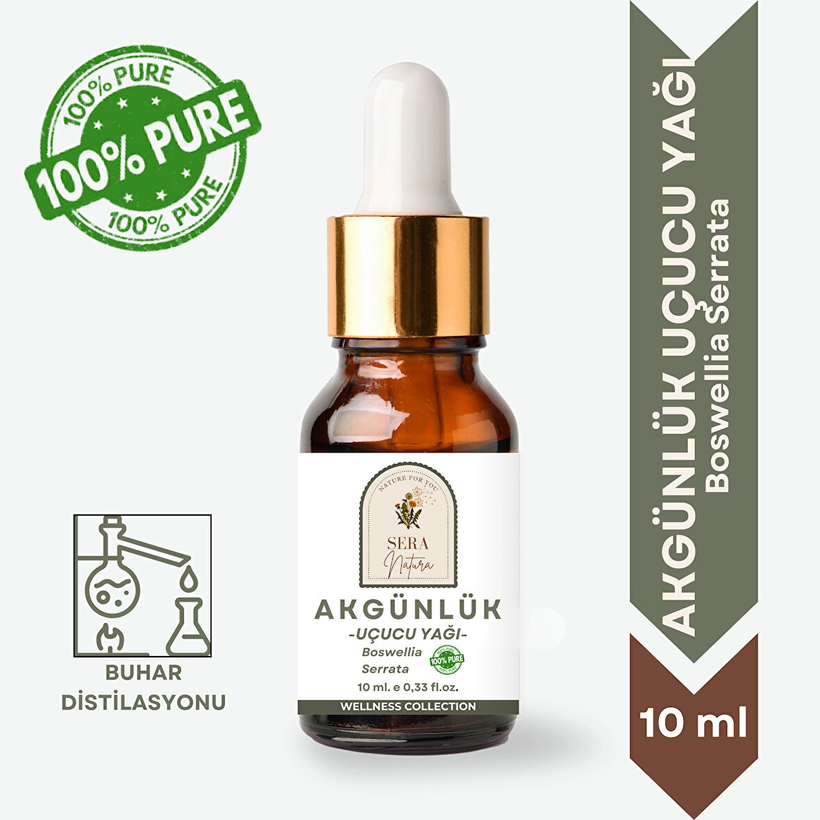 Akgünlük Uçucu Yağı 10 ml. % 100 Saf