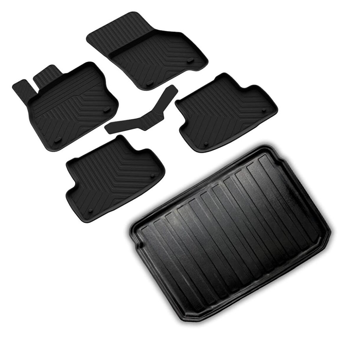 Audi A3 HB Ferrous 4D Paspas ve 3D Bagaj Havuzu 2020 ve Üstü