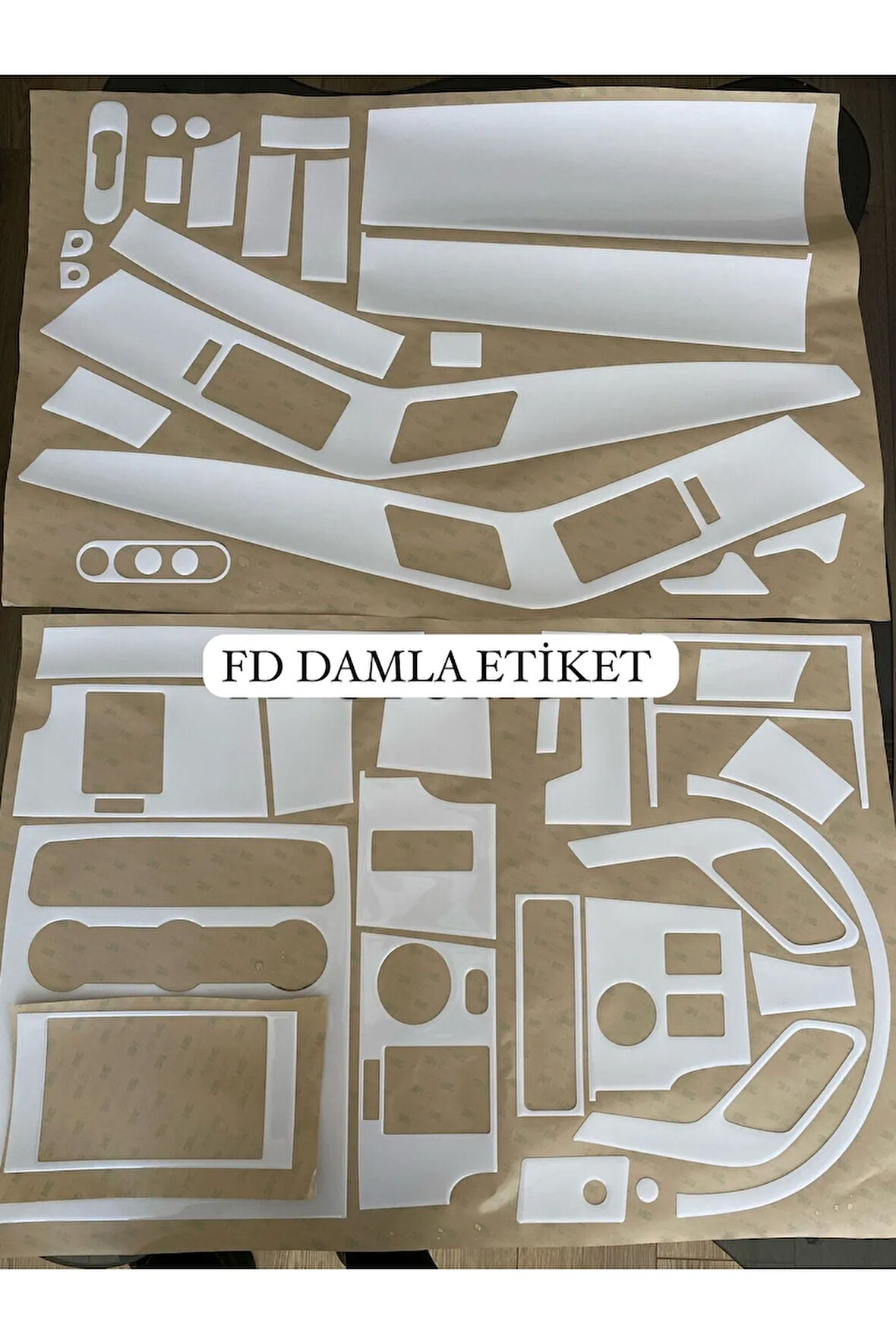 Mercedes Sprinter Full Set  Maun Kaplama  Set Beyaz Renk Özel Dizayn