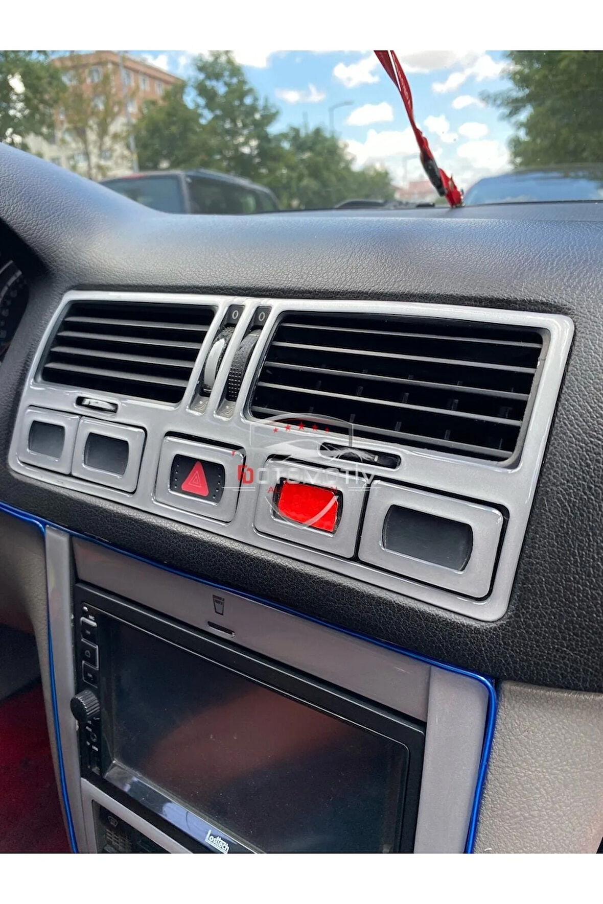 Volkswagen Bora Full Set  Maun Kaplama  Set Gümüş Gri Renk Özel Dizayn