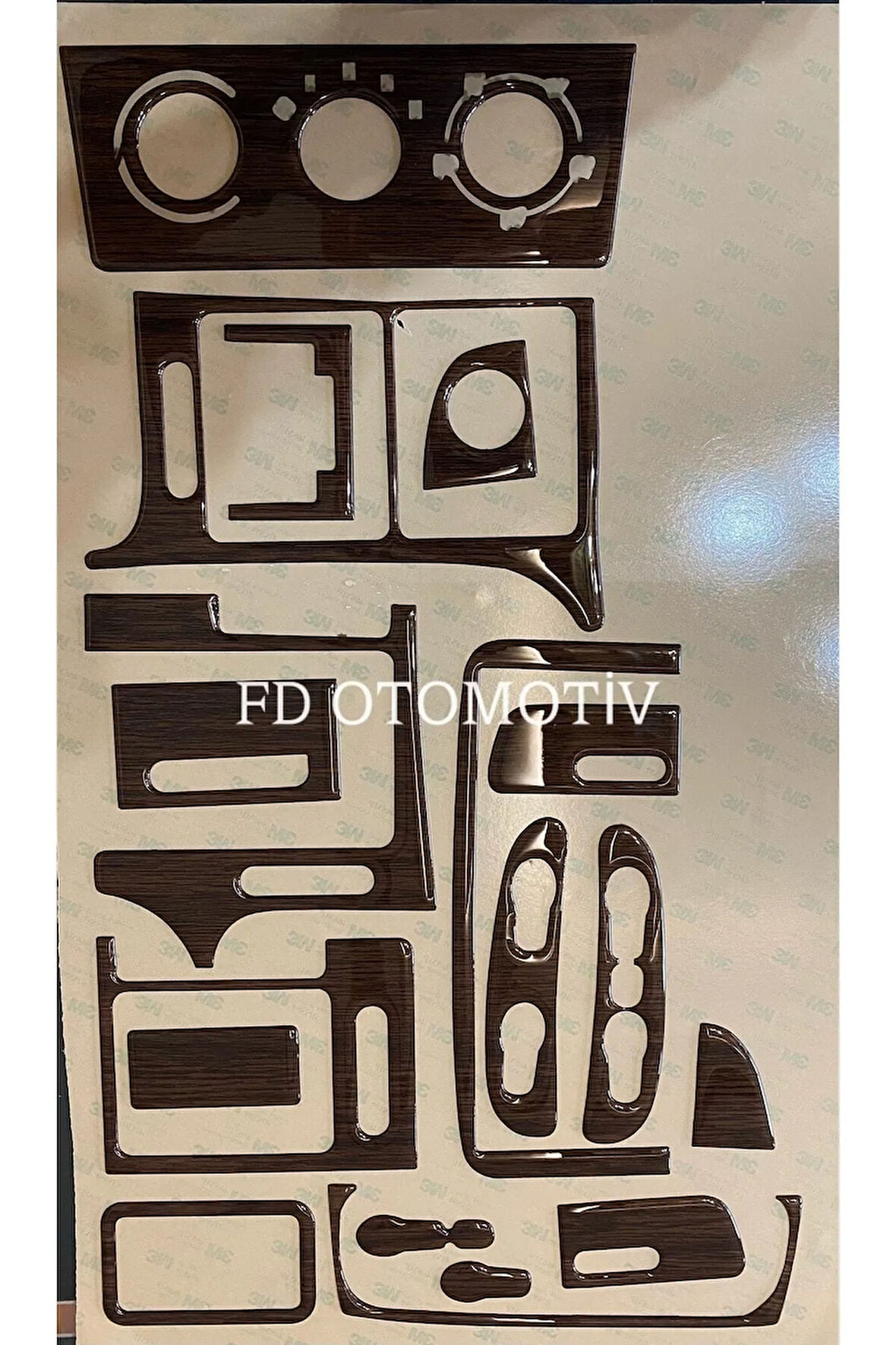 Opel Vectra B Full Set  Maun Kaplama  Set Koyu Meşe Özel Renk Özel Dizayn