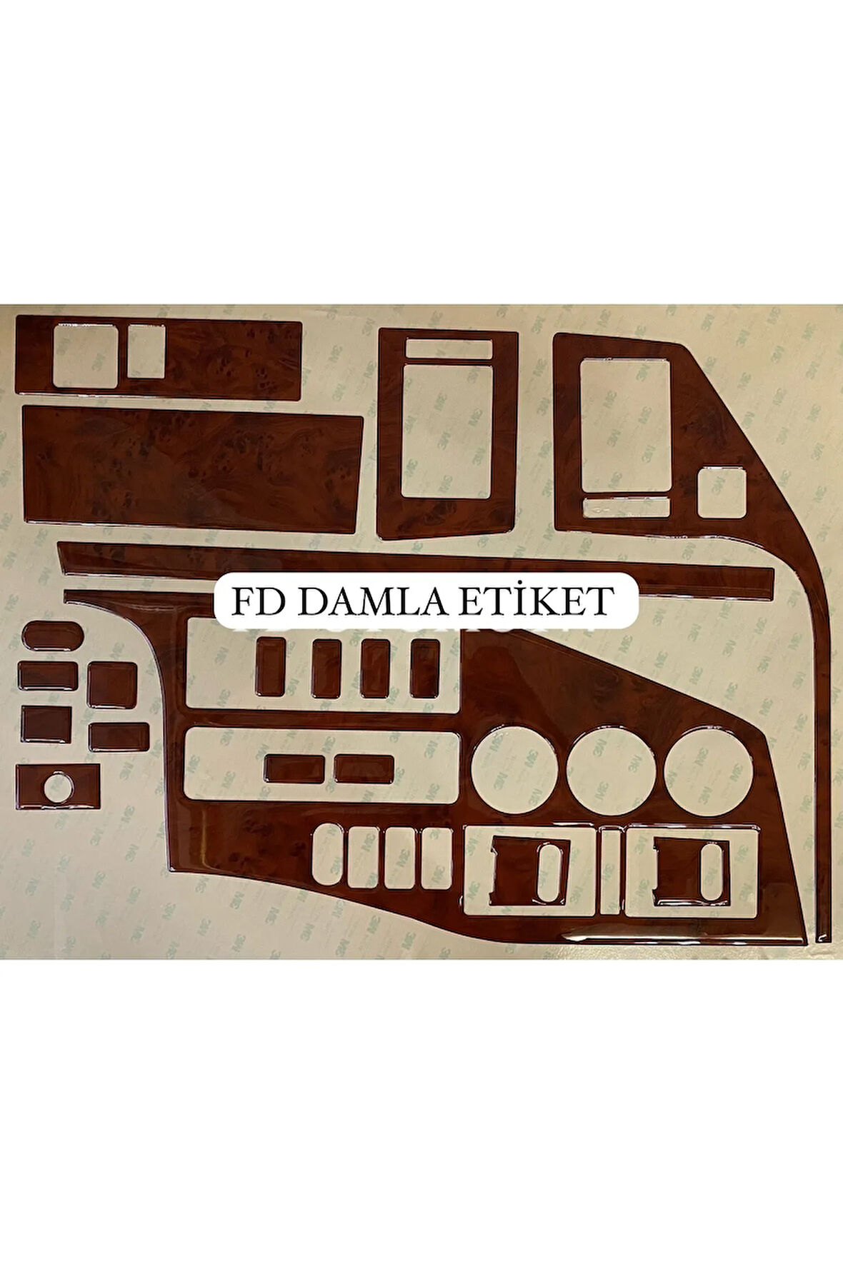 Volkswagen Wolt Lt 35 Torpido, Konsol, Trim, Göğüs Kaplama  Set Maun Renk Özel Dizayn