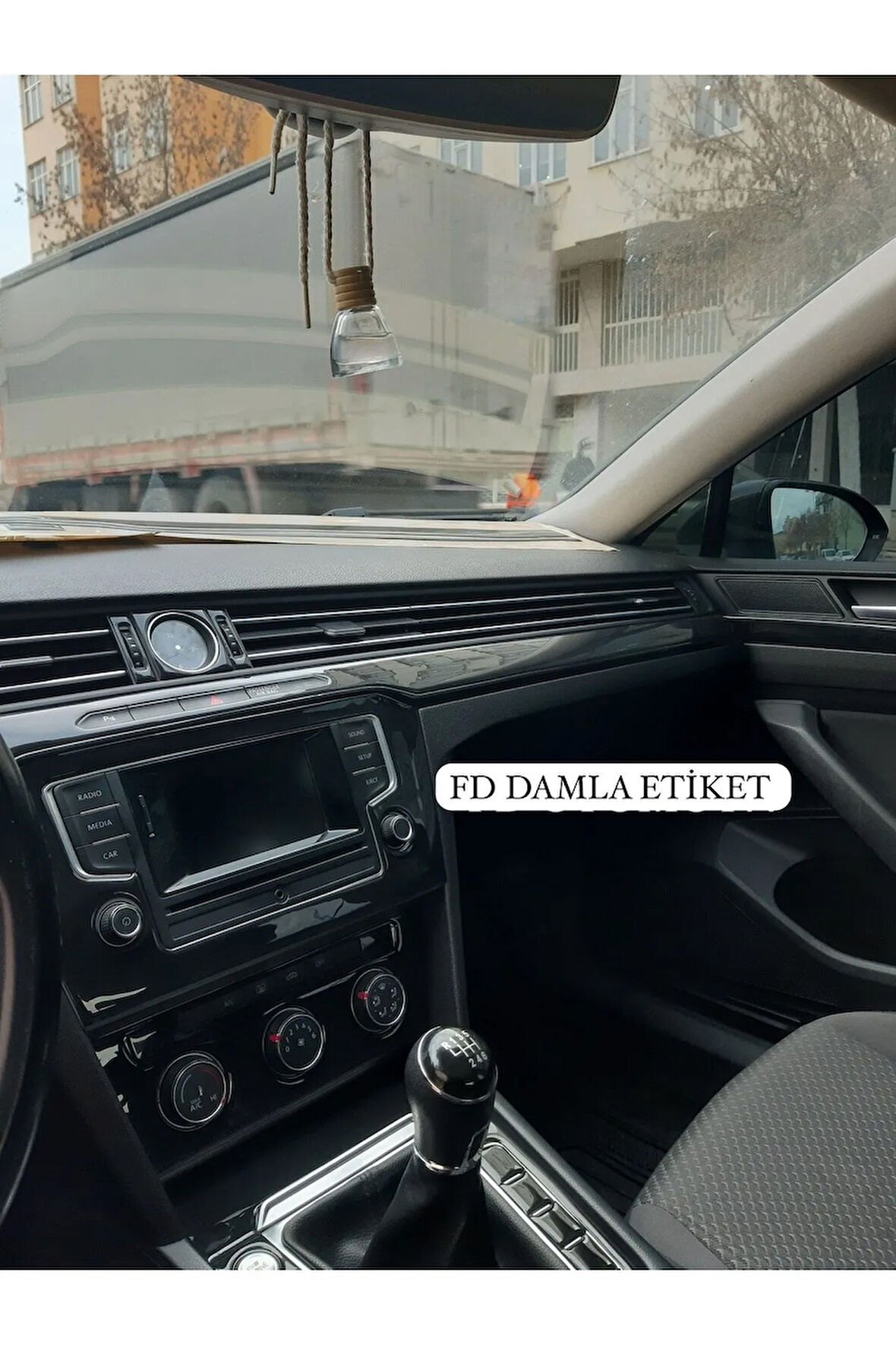 Volkswagen Passat B8 Torpido, Konsol, Trim, Göğüs Kaplama  Set Piano Black Renk Özel Dizayn