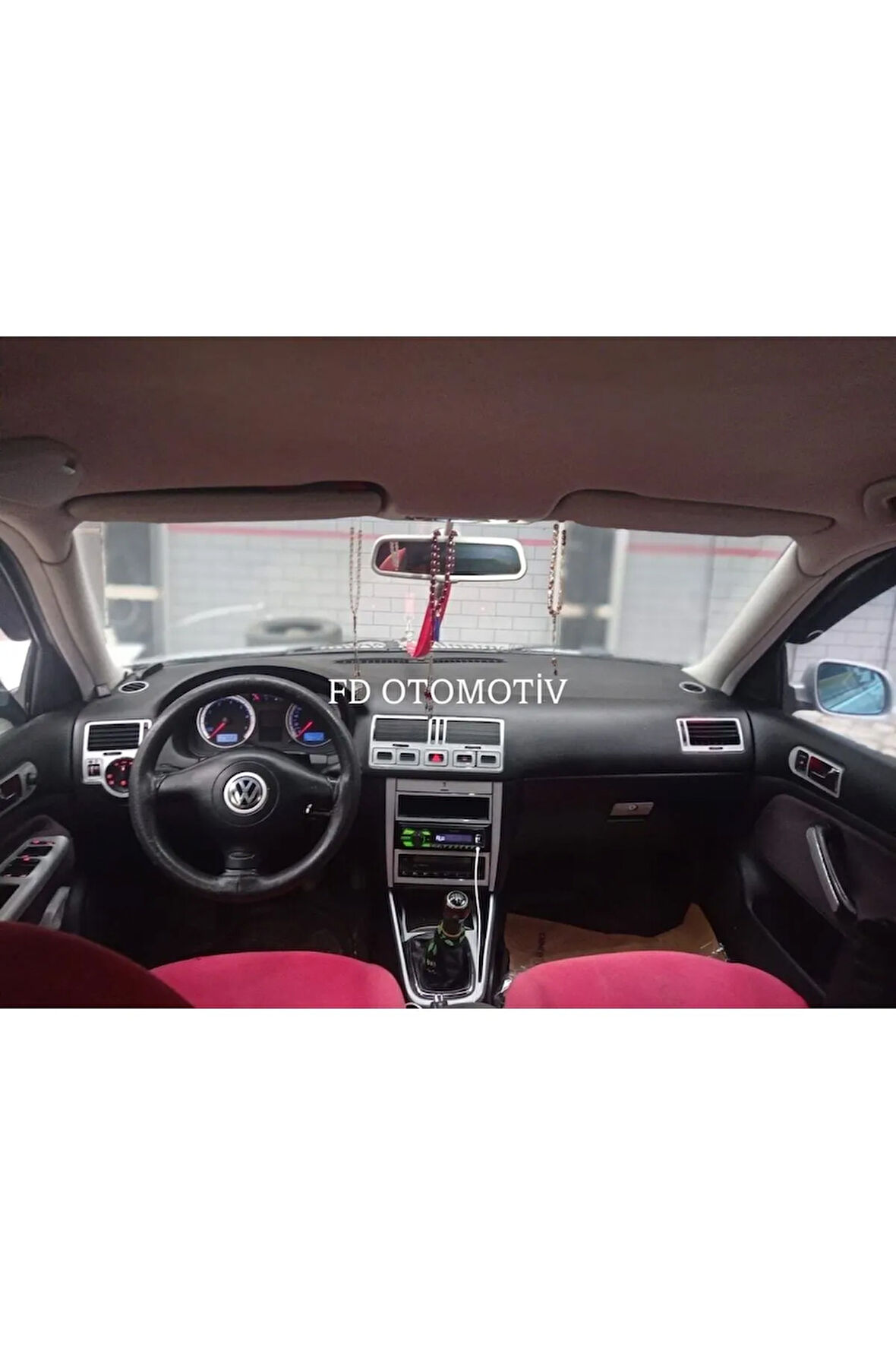 Volkswagen Bora Full Set  Maun Kaplama  Set Gümüş Gri Renk Özel Dizayn