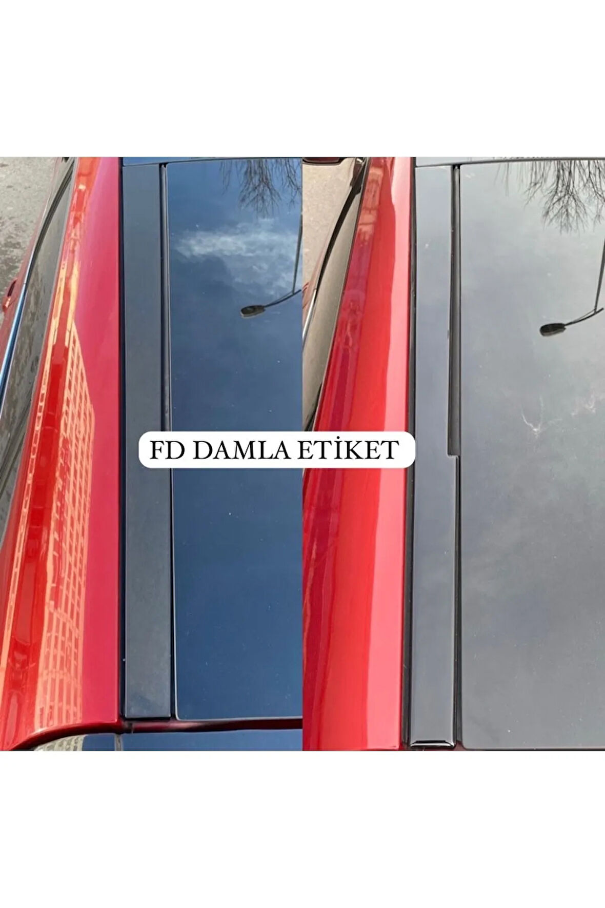 Kia Ceed Tavan Çıtası Kaplama sı Parlak Siyah  Sağ Sol Takım Özel Dizayn
