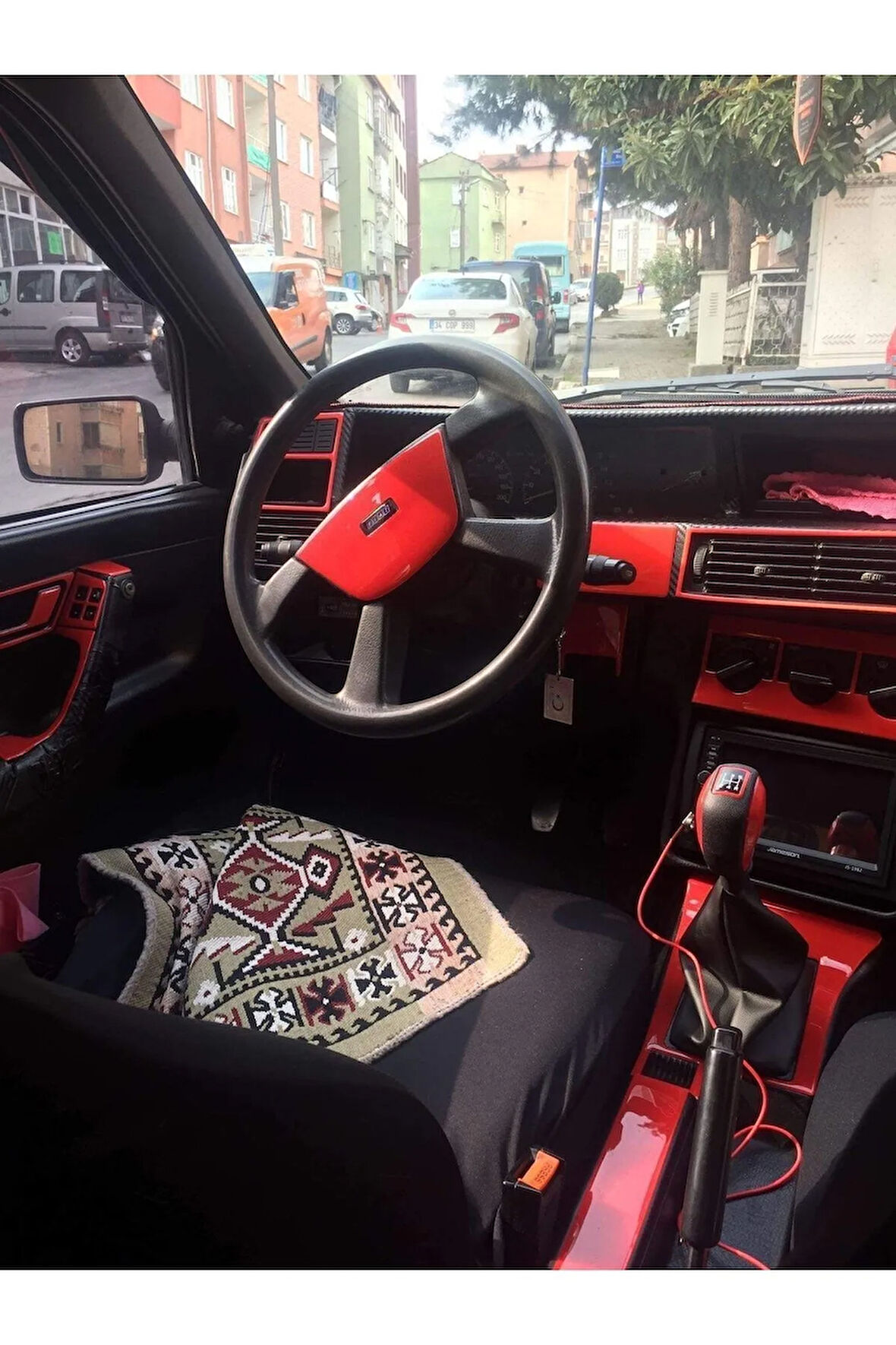 Fiat Tempra, Tipo Maun Kaplama Seti Kırmızı Renk