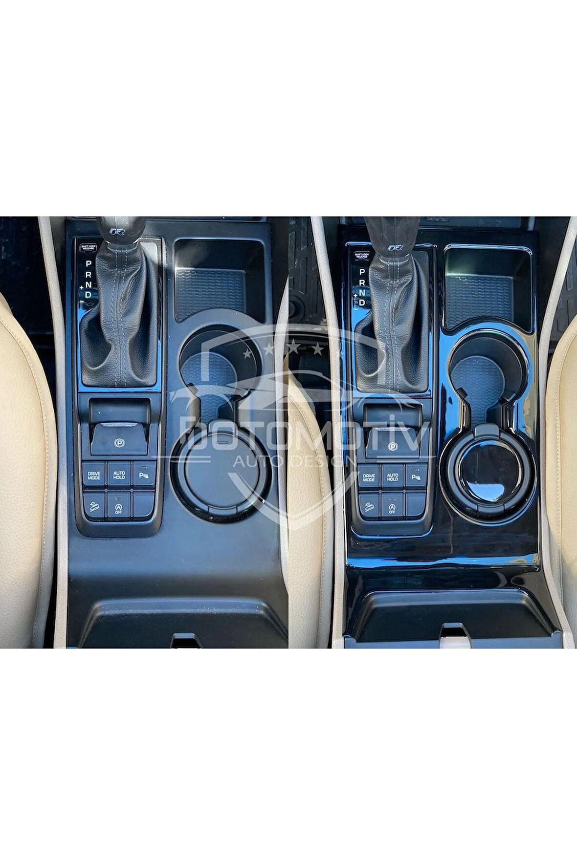Hyundai Tucson 2015-2020 Torpido, Konsol, Trim, Göğüs Kaplama Seti Piano Black Renk