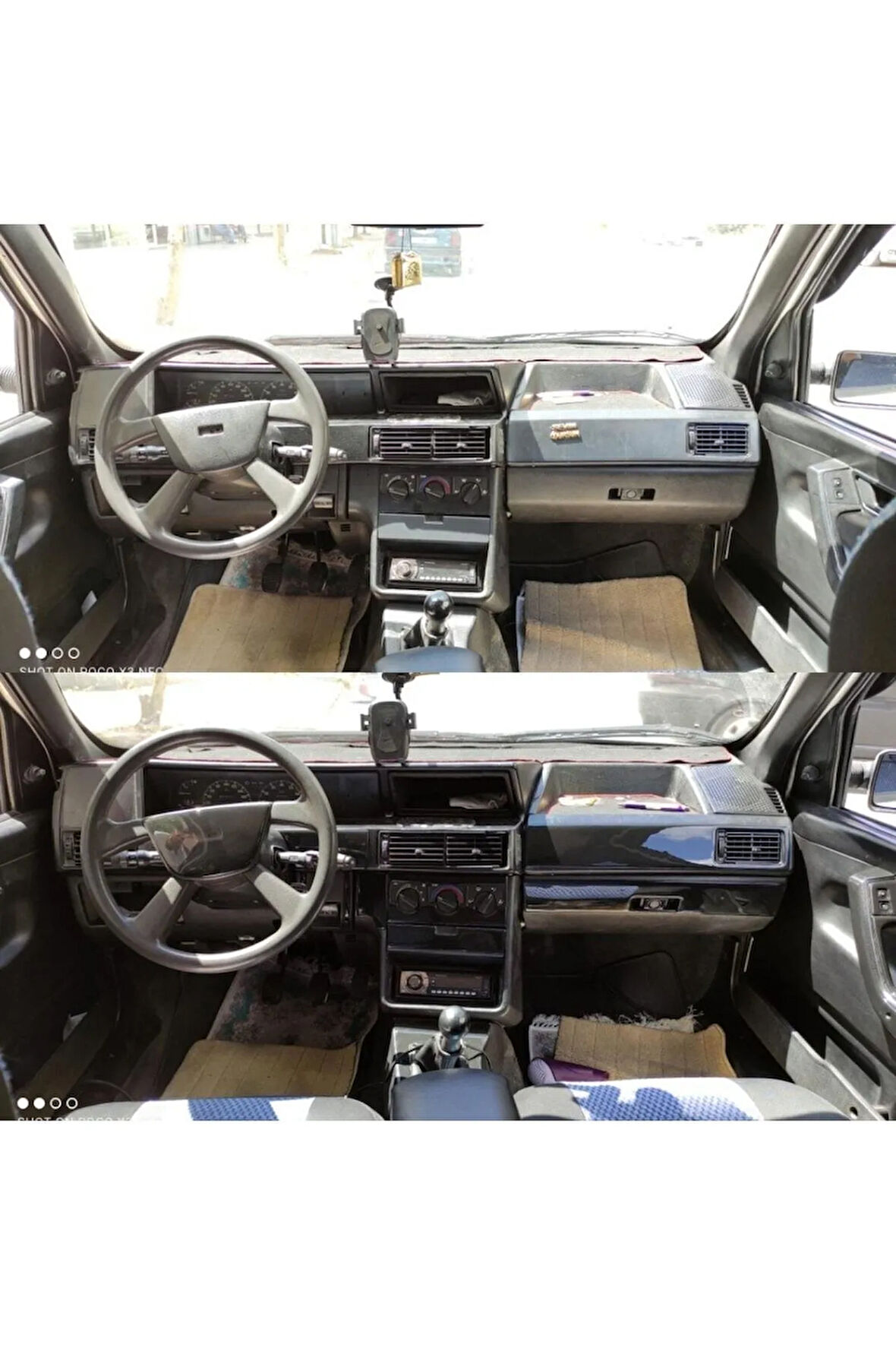 Fiat Tempra, Tipo Torpido, Konsol, Trim, Göğüs Kaplama Seti Piano Black Renk