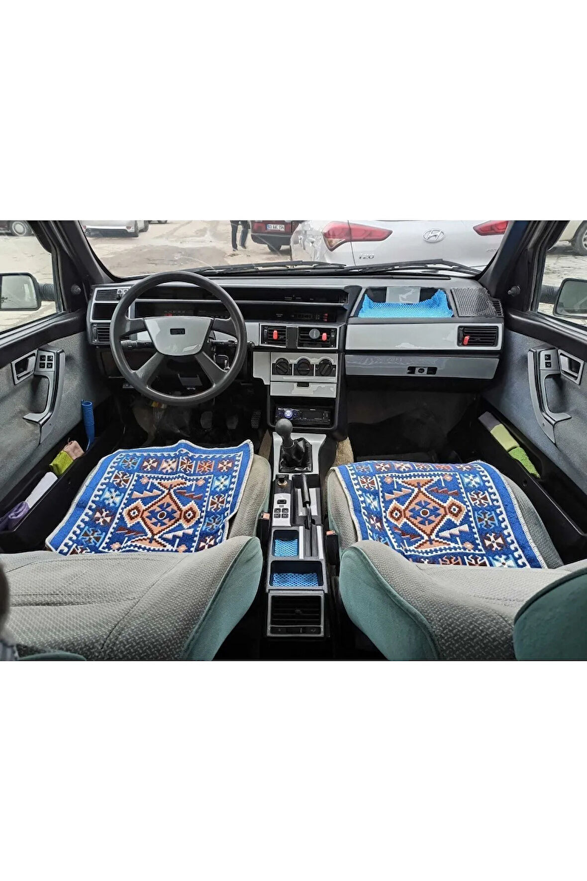 Fiat Tempra, Tipo Torpido, Konsol, Trim, Göğüs Kaplama Seti Gümüş Gri Renk