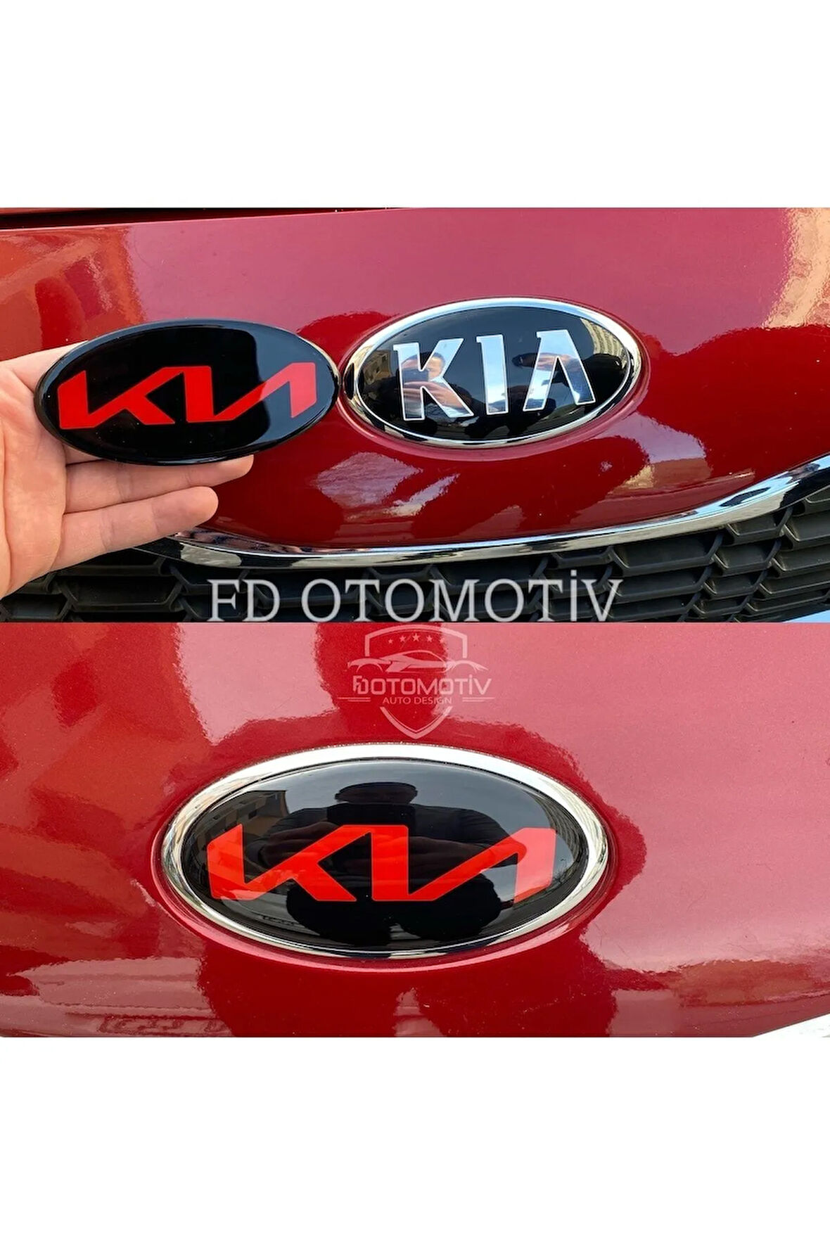 Kia Ceed Yeni Logo Dekorasyon 7 Parça
