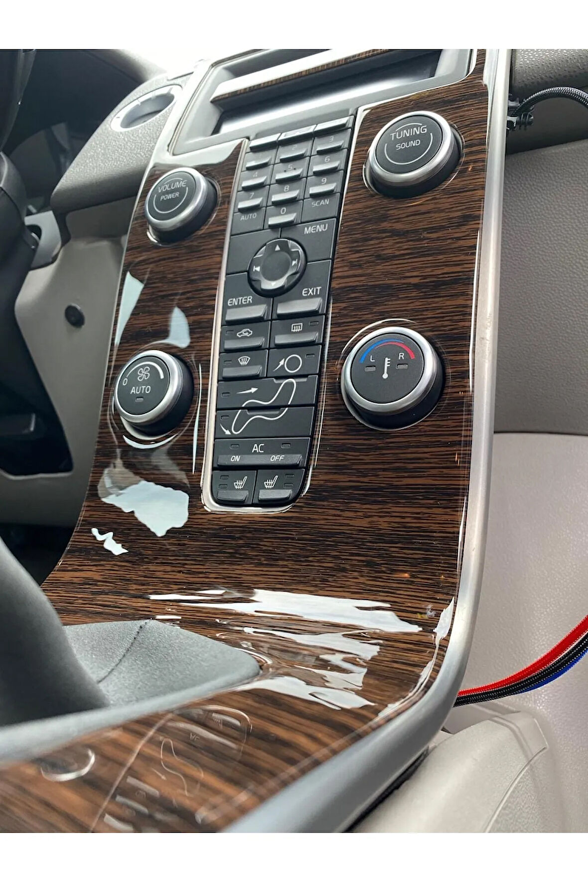 Volvo S40 Full Set Torpido, Konsol, Trim, Göğüs Kaplama Seti Koyu Meşe Özel Renk