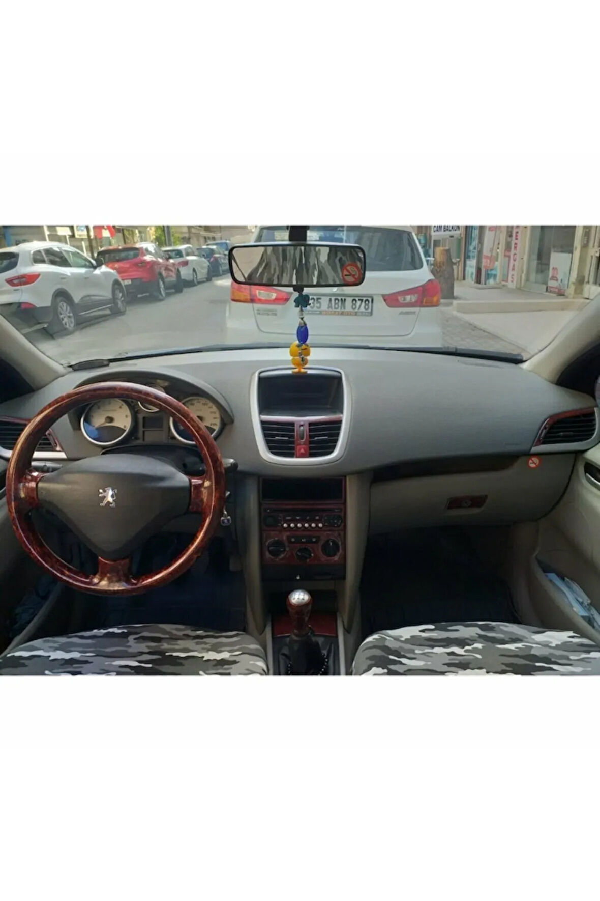 Peugeot 207 Konsol/maun Kaplama 2007+ 17.prç Maun Renk