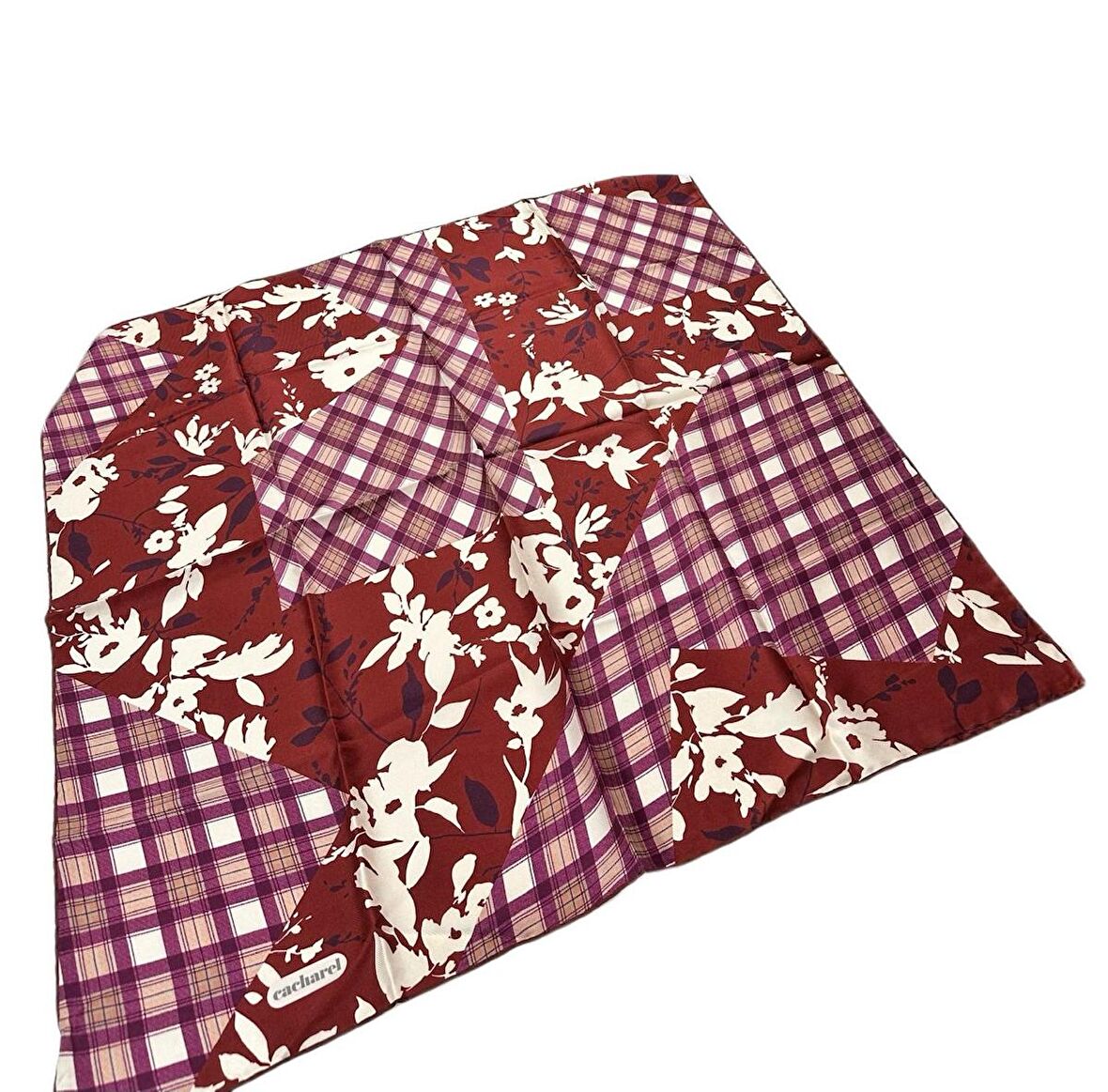 Cacharel 90*90 Twill Eşarp (02182)
