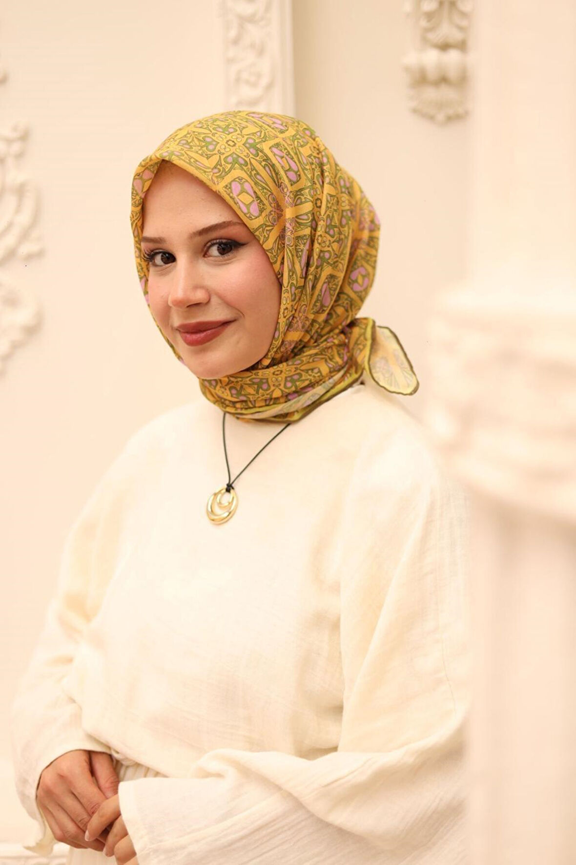 Silk Home DJ Soft Pamuk Eşarp - 03646