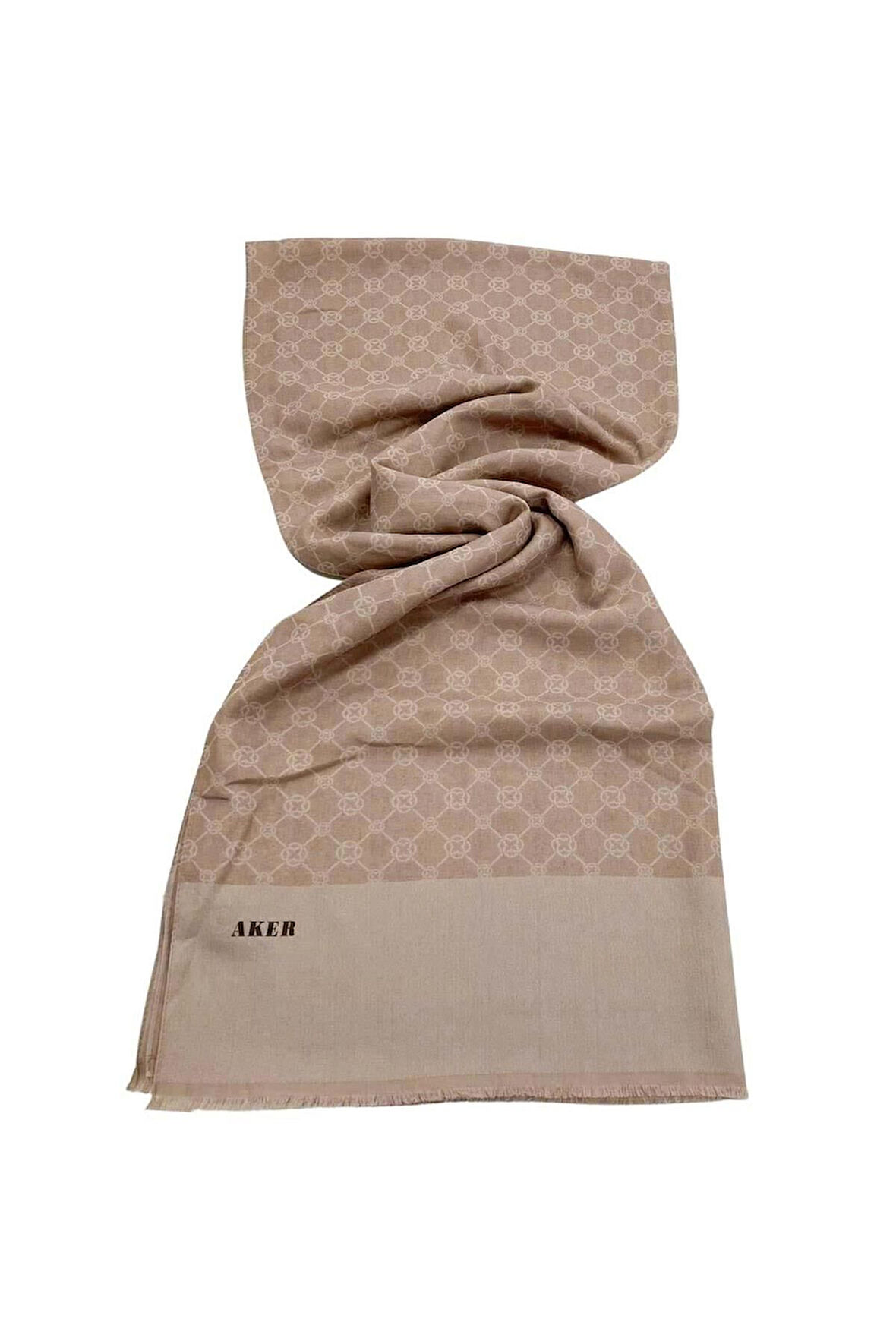 Renkli 75X190  ELEGANCE MONOGRAM ŞAL1090100-981