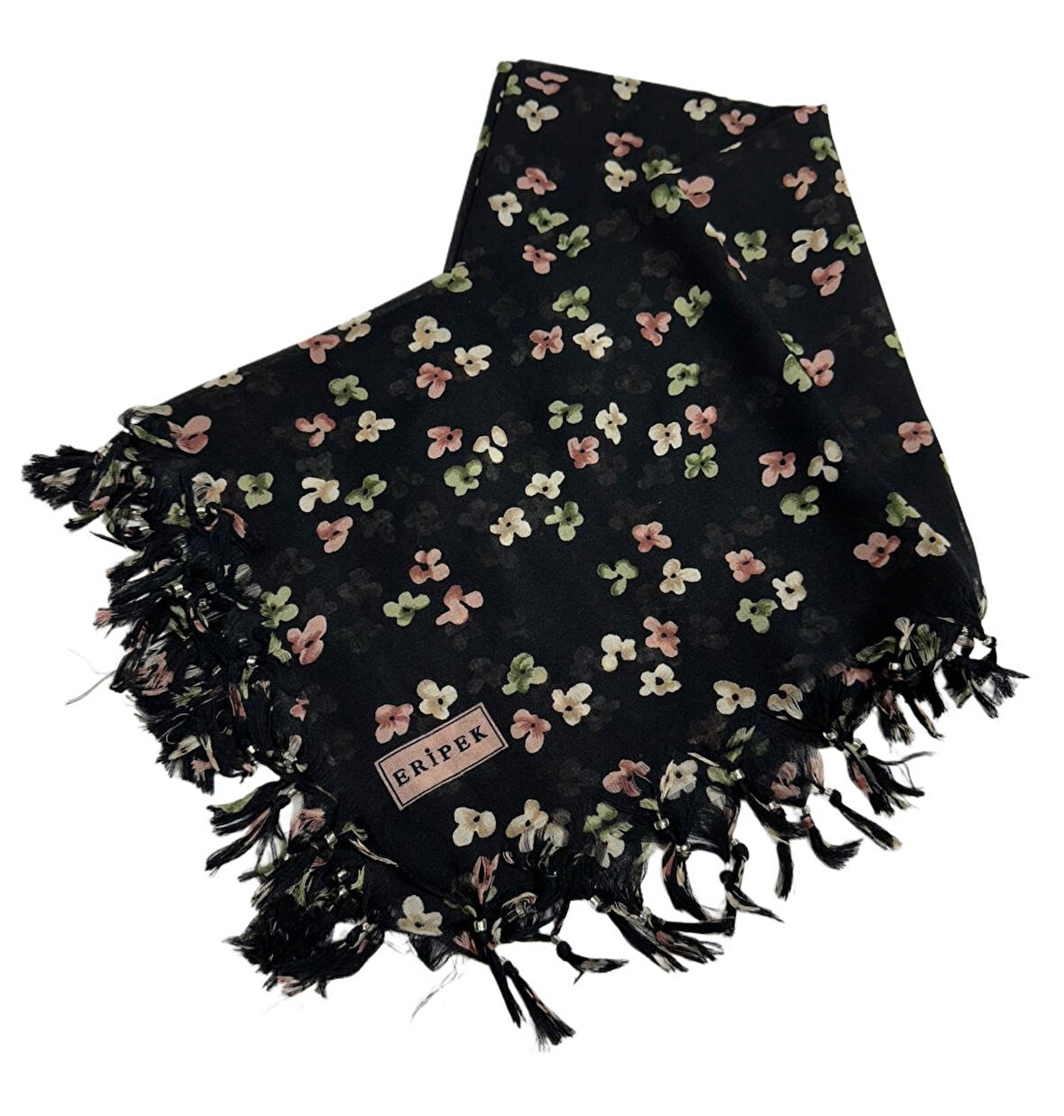 Sökme Boncuklu Pamuk Yazma - 95 x 95 - 04920