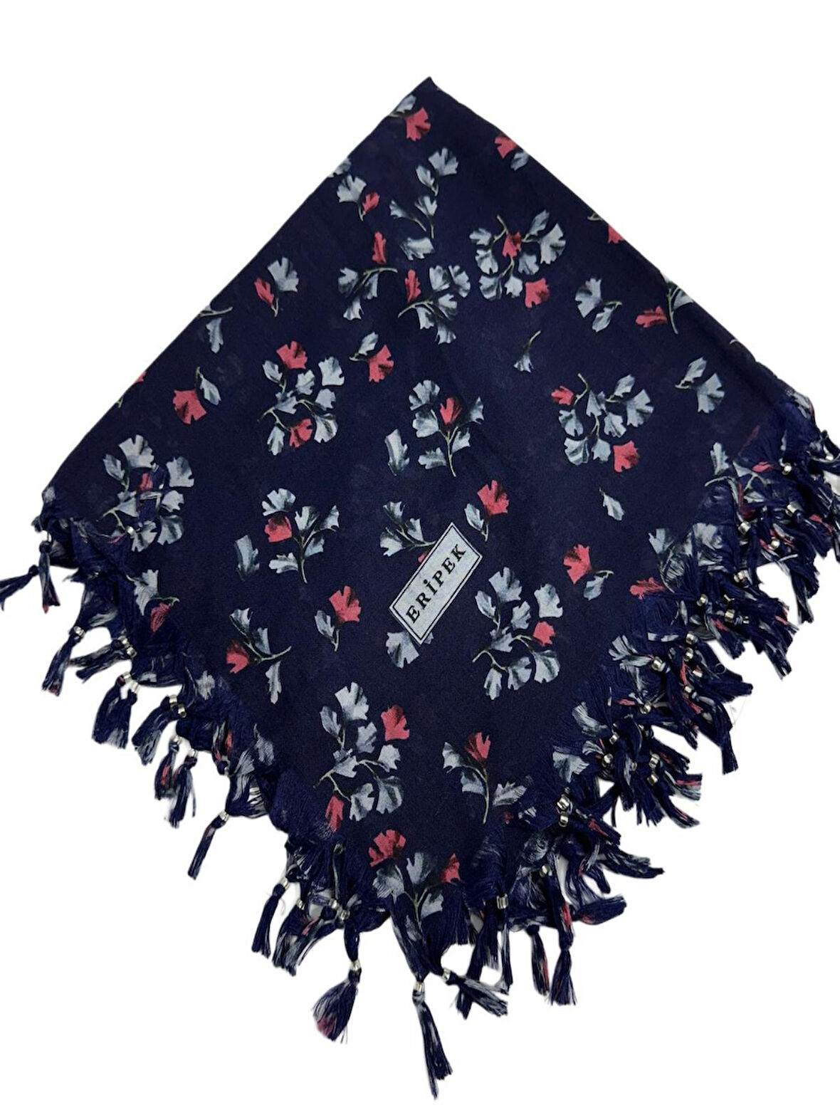 Sökme Boncuklu Pamuk Yazma - 95 x 95 - 04924