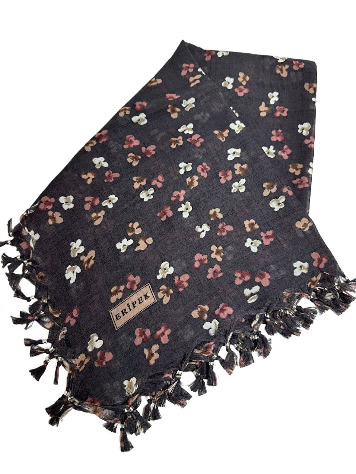 Sökme Boncuklu Pamuk Yazma - 95 x 95 - 04930