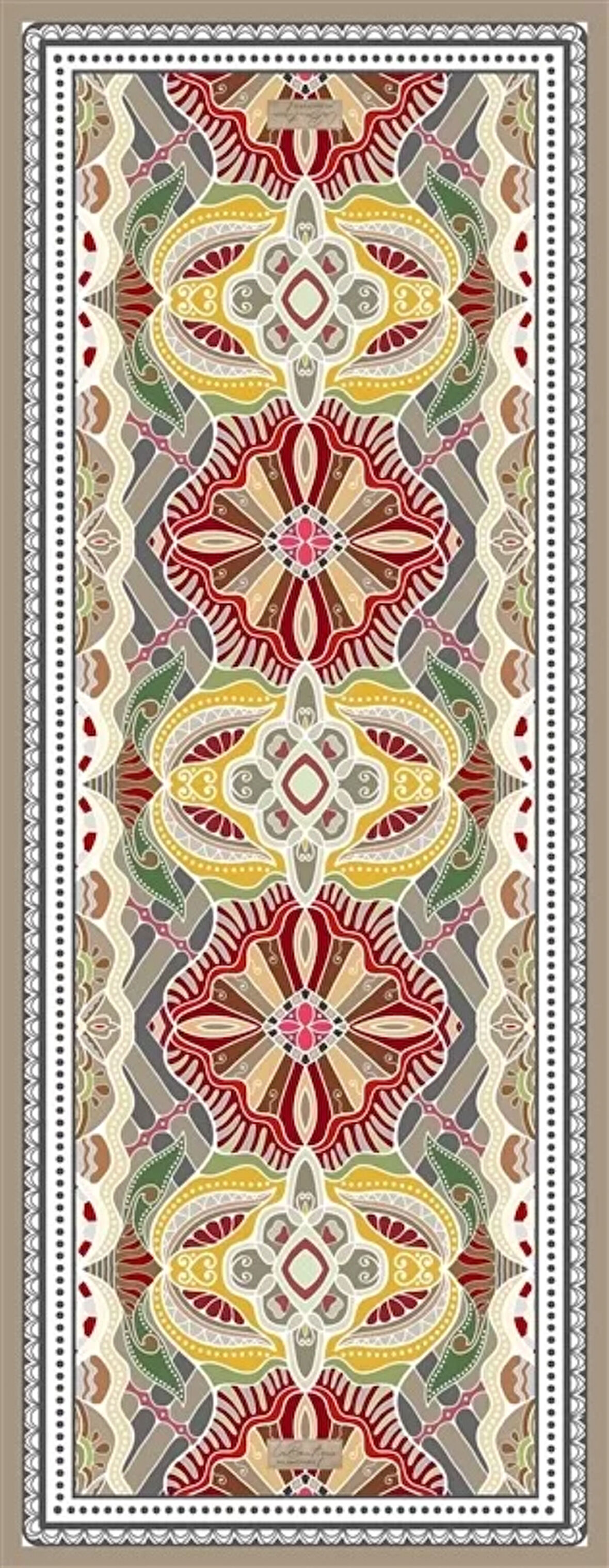 Özel Seri Soft Pamuk Şal  - 70 X 190  - 2401- 02