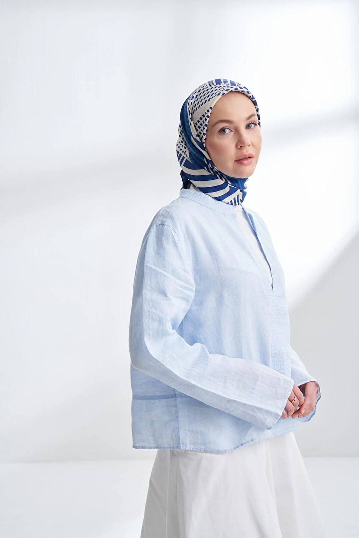 ARCHWAY DESEN TWILL İPEK EŞARP - 4302