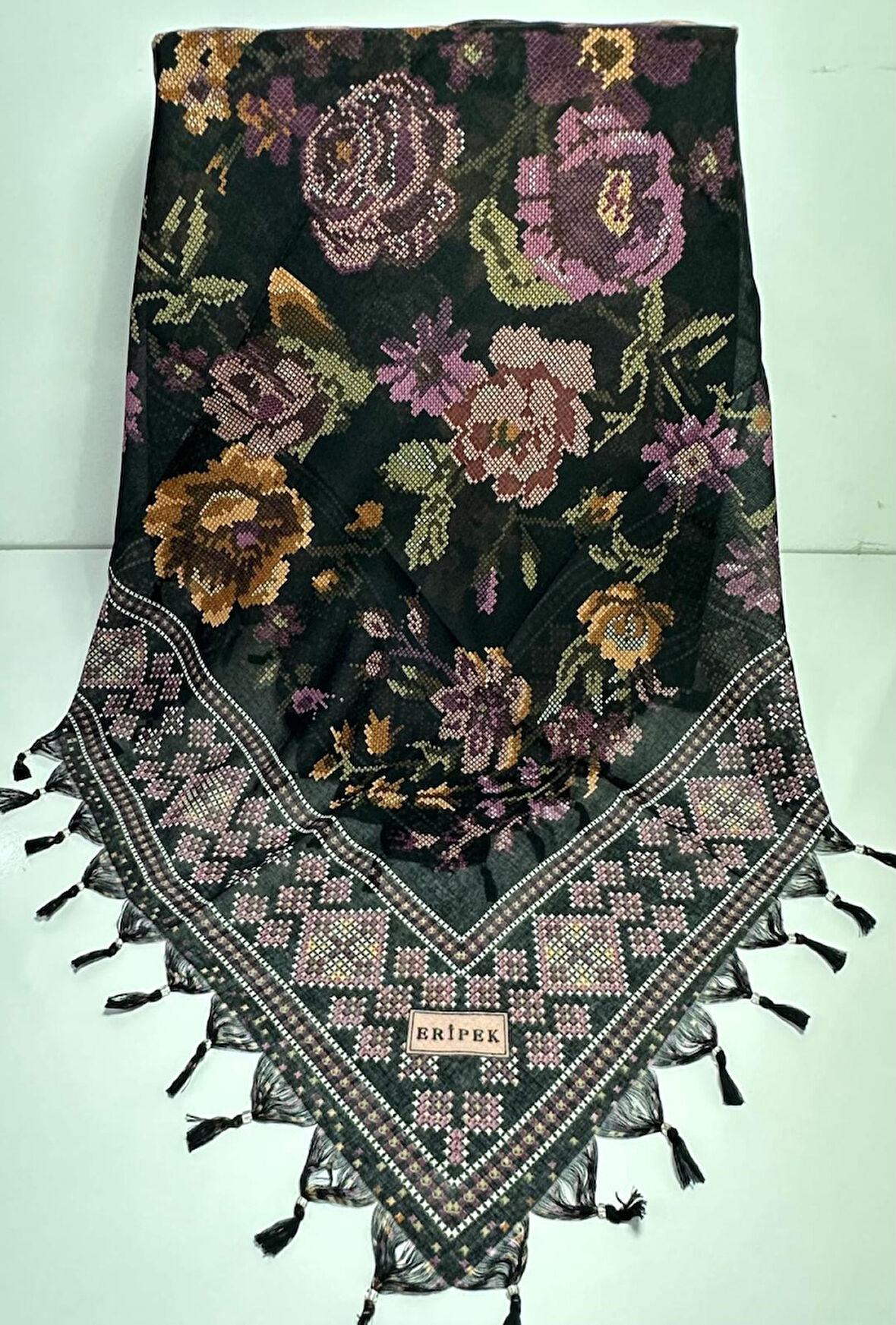 Sökme Boncuklu Pamuk Yazma - 05494