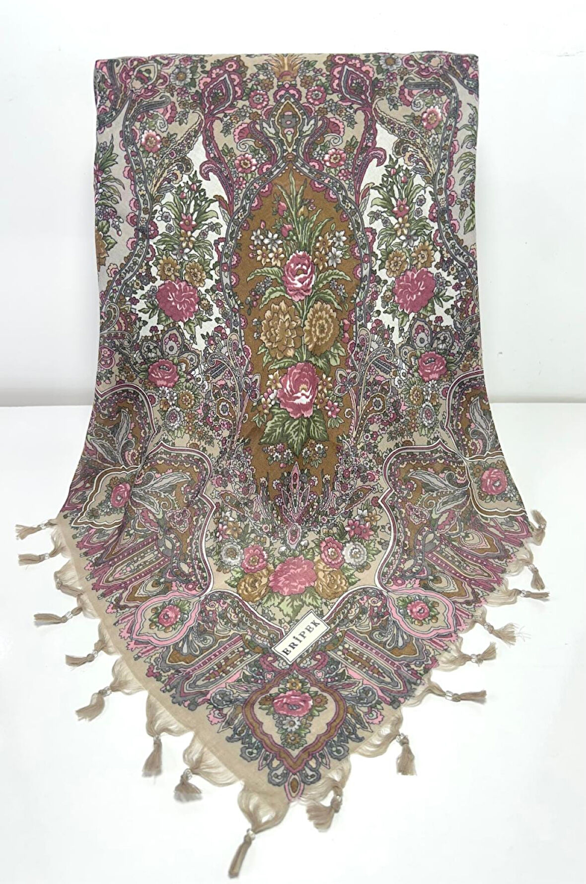 Sökme Boncuklu Pamuk Yazma - 05497