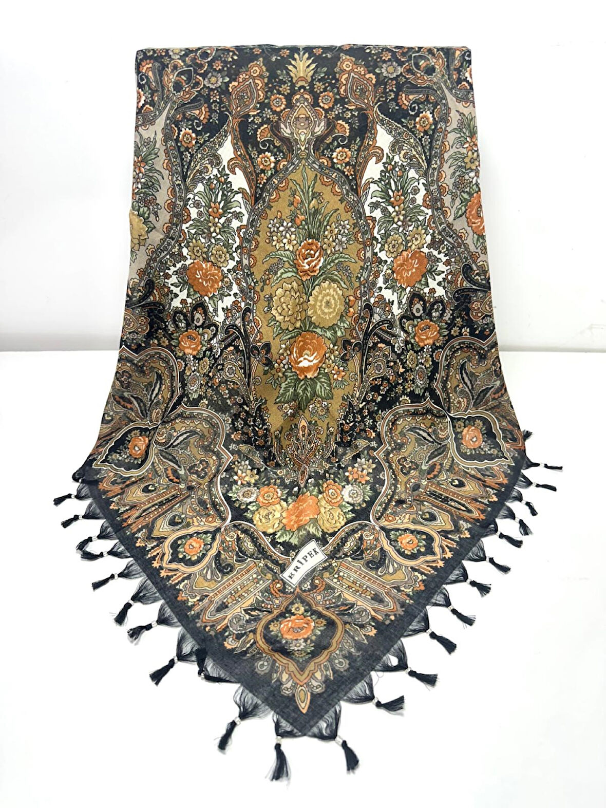 Sökme Boncuklu Pamuk Yazma - 05498