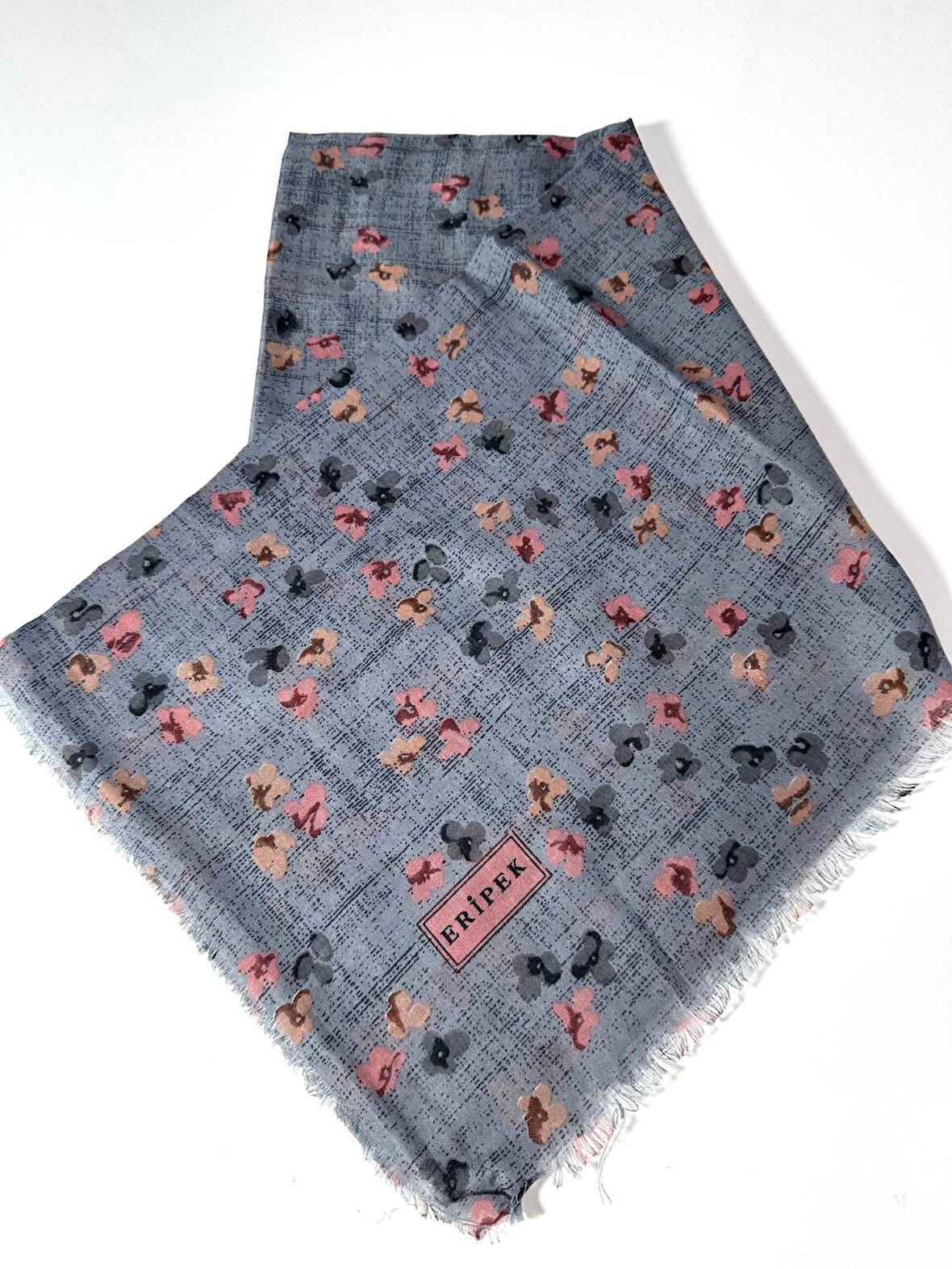 Saçaklı Pamuk Tülbent - 05503