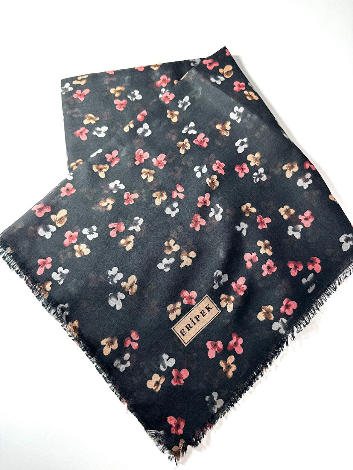 Saçaklı Pamuk Tülbent - 05503